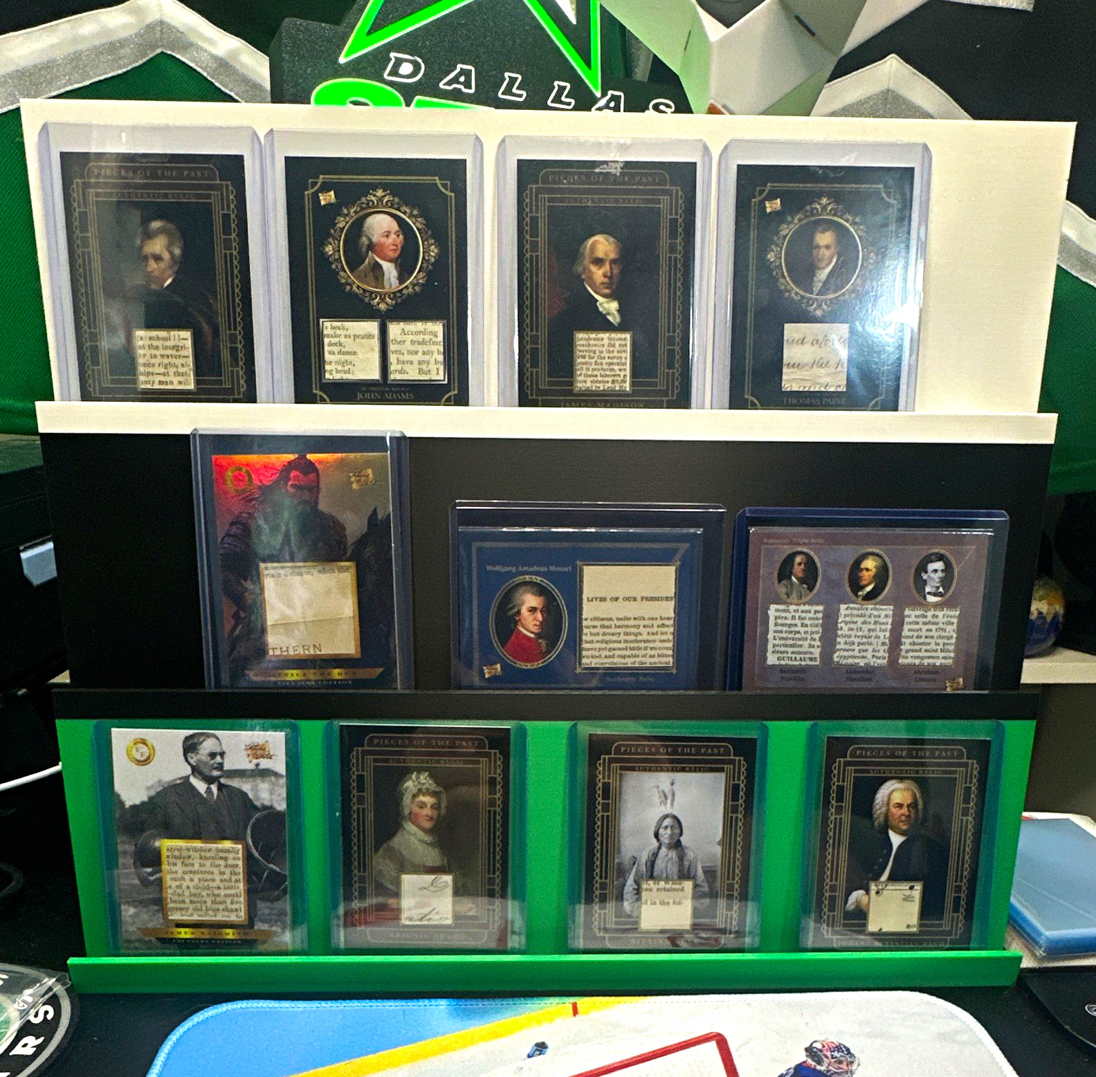 Assorted Years Pieces of the Past Relic Lot  (11 Cards)