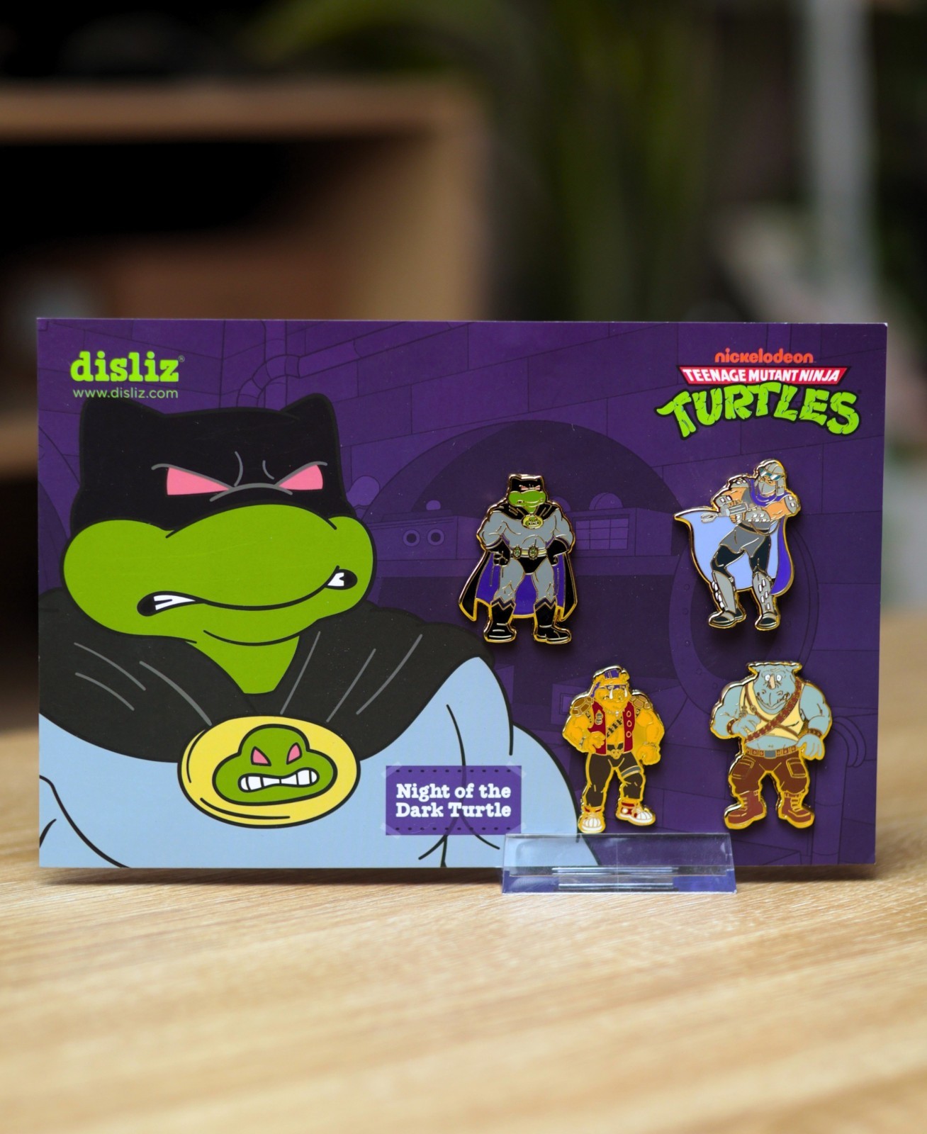 Disliz TMNT Night of the Dark Turtle 4-Pin Set Walmart Exclusive 2026