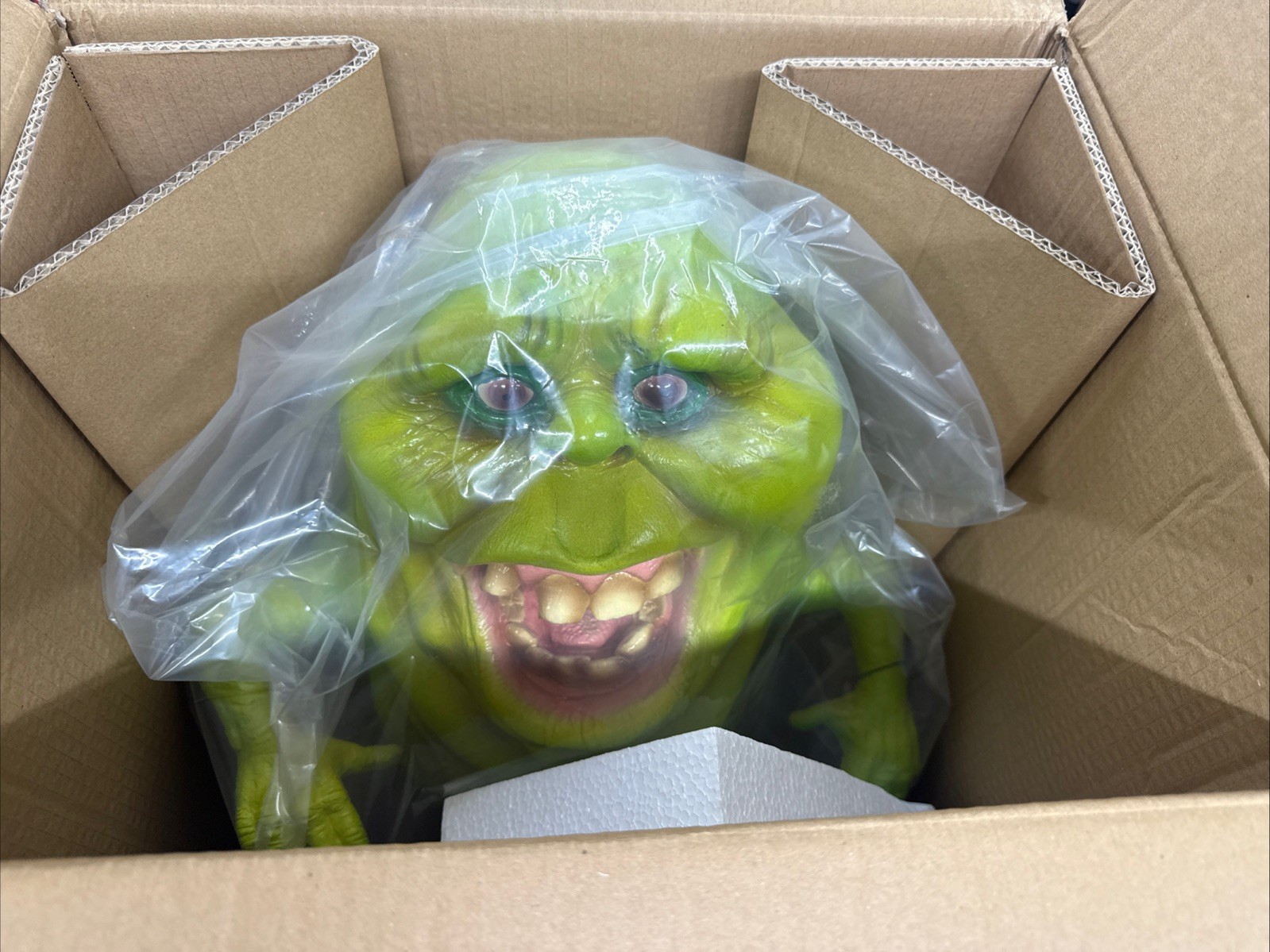 Spirit Halloween Ghostbusters Slimer Ghost Hanging Decor Prop 17