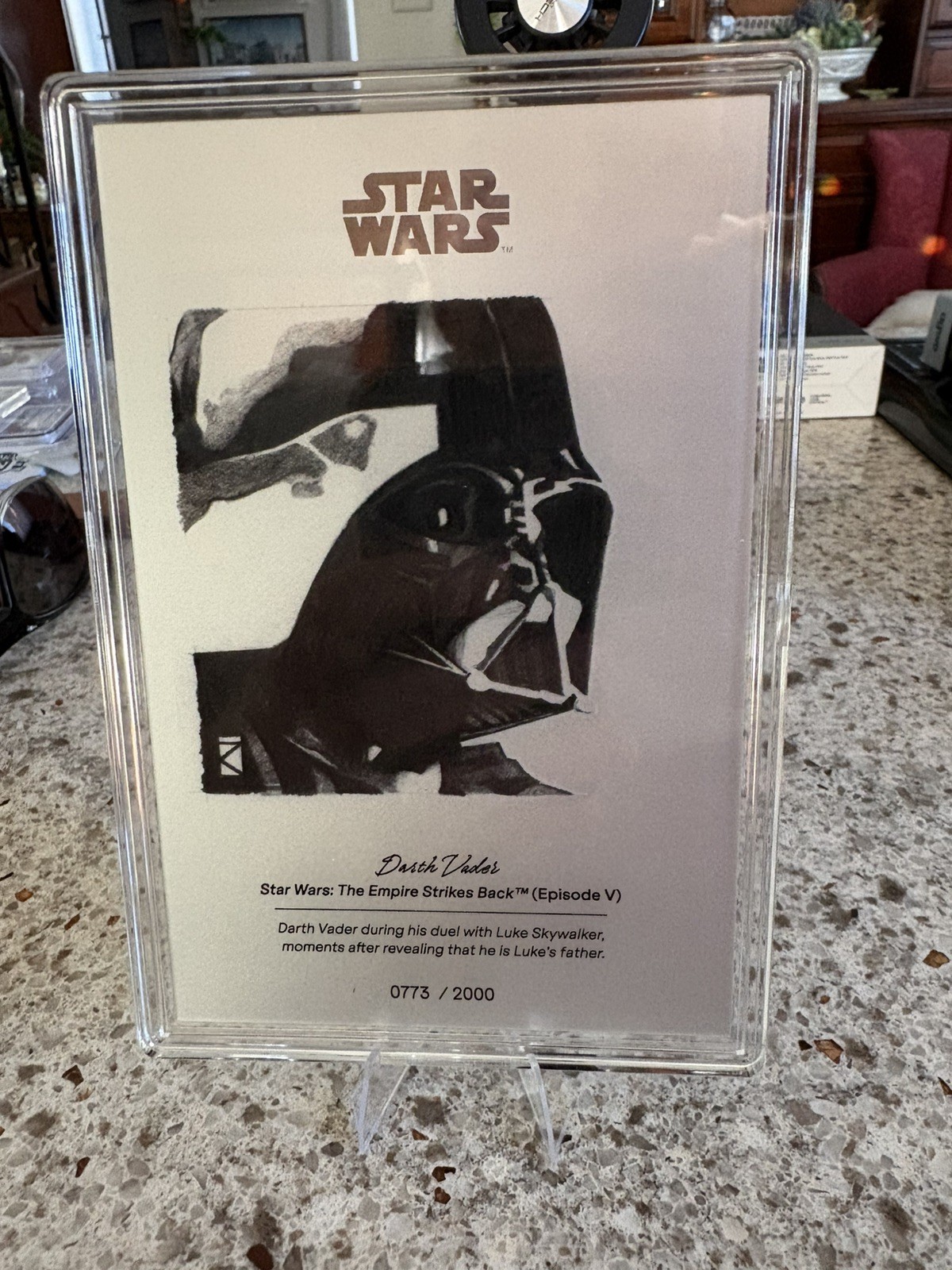 2026Agoro Star Wars Darth Vader Blind Box -  🔥 Rare🔥 5Gms silver Foil