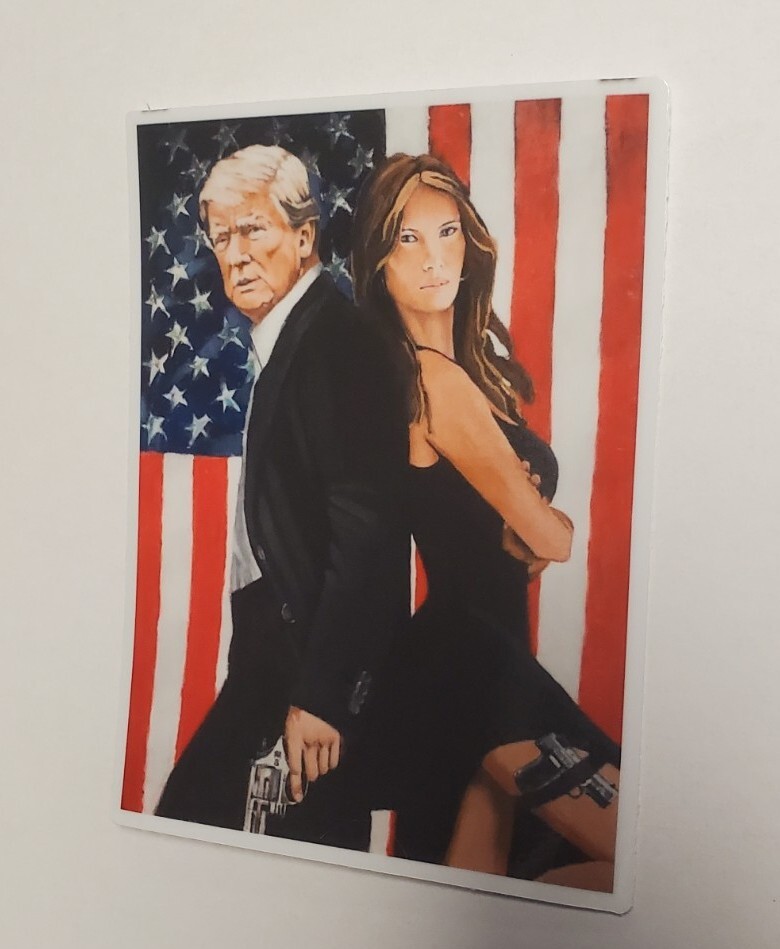 MELANIA TRUMP STICKERS ***WORLDWIDE 🌐 SHIPPING*** 2024 MAGA ULTRA