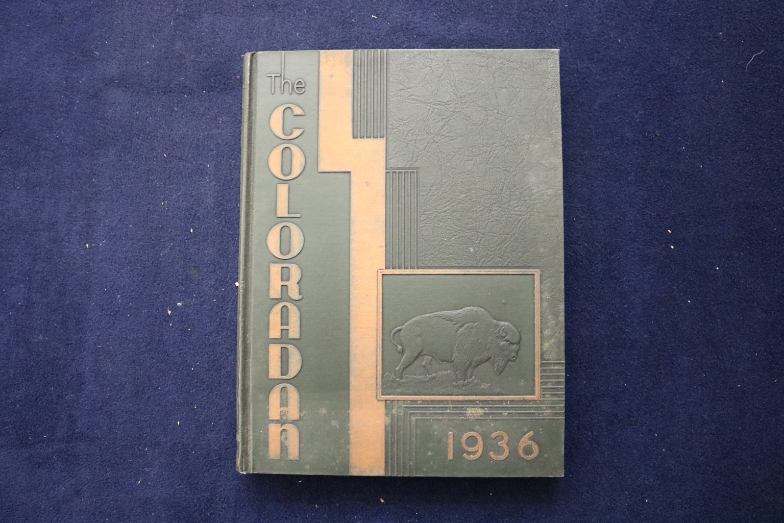1936 THE COLORADAN UNIVERSITY OF COLORADO YEARBOOK - BOULDER, COLORADO - YB 3722