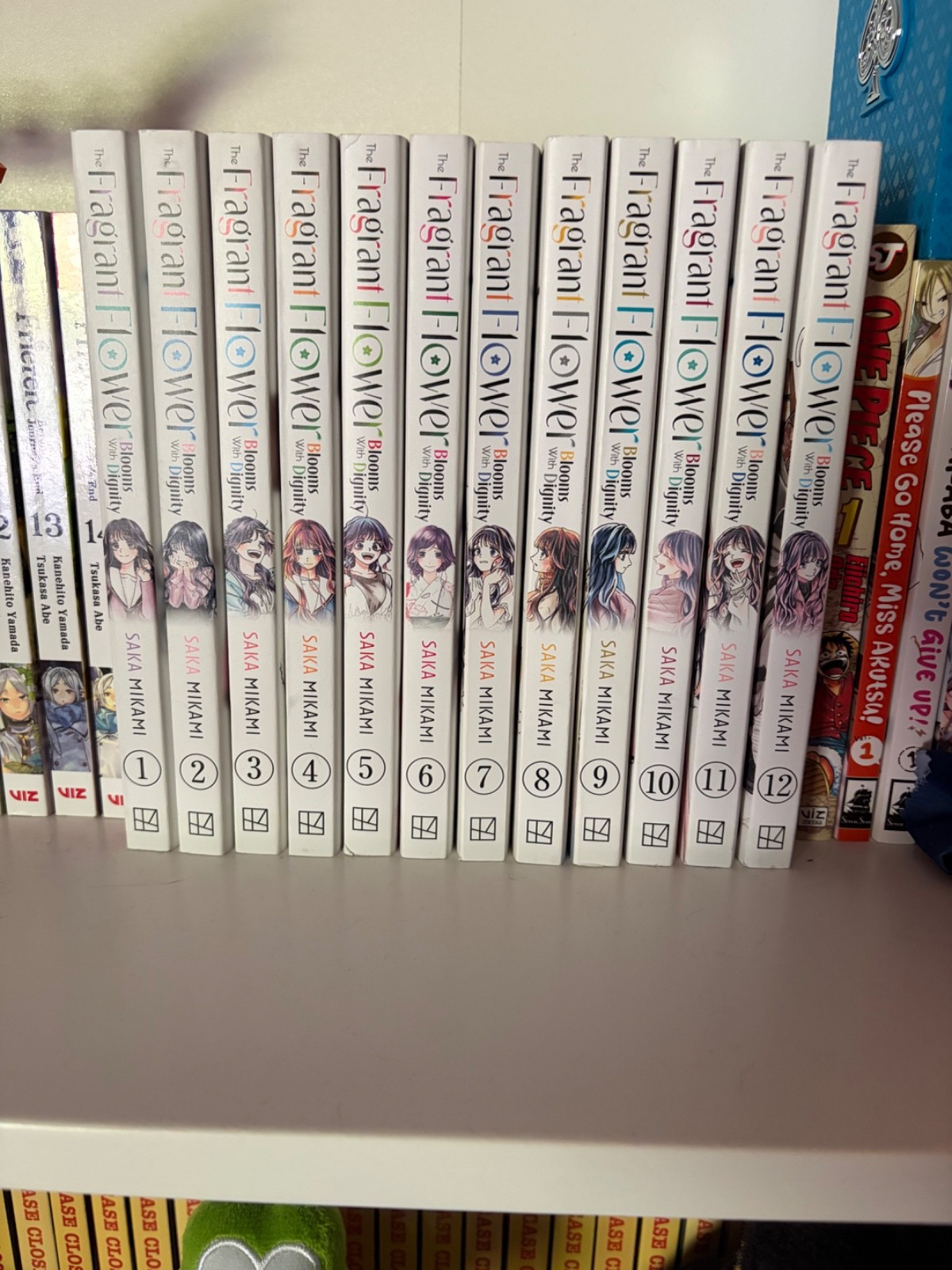 The Fragrant Flower Blooms with Dignity Manga Volumes 1-12 English