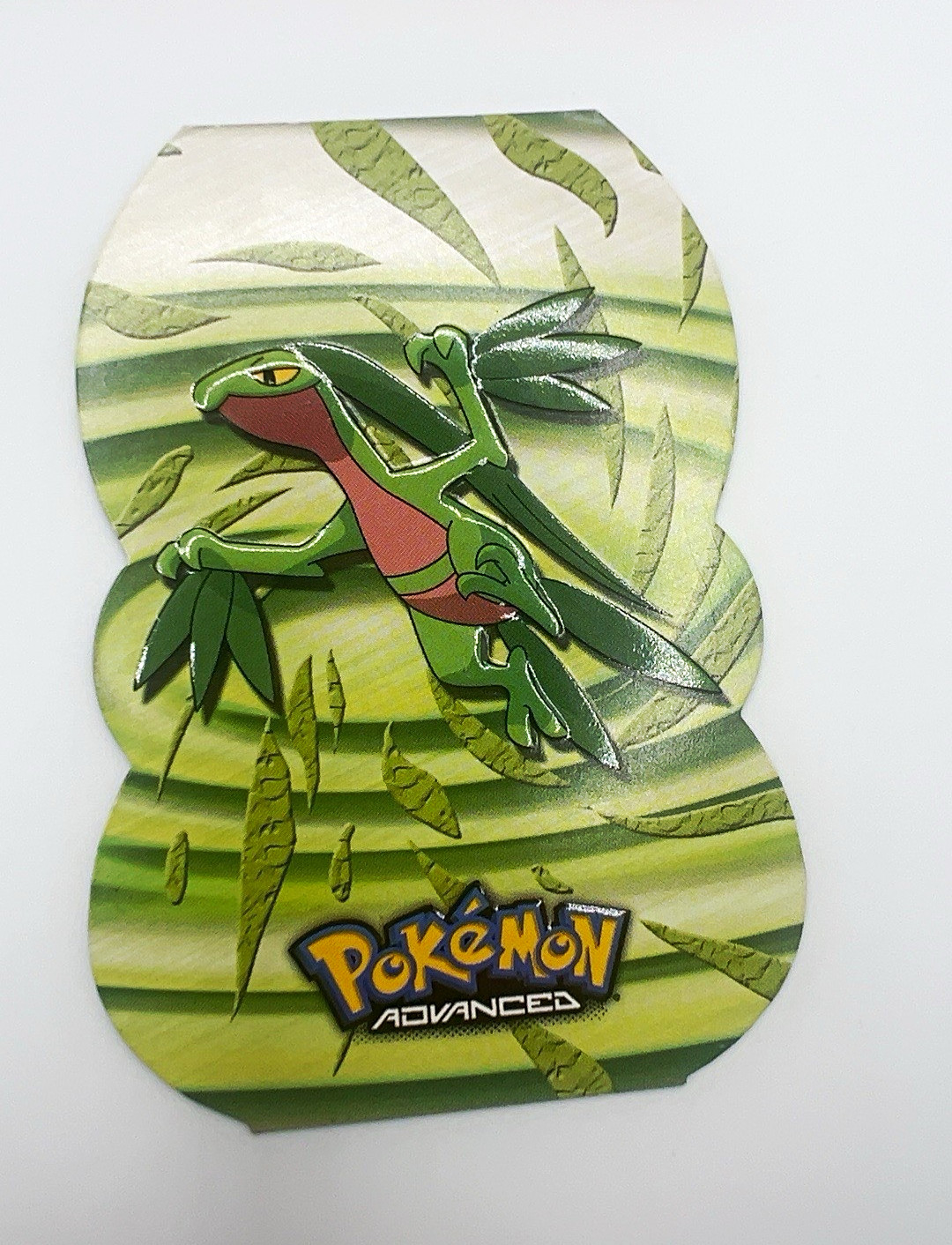 2003 Topps Pokémon Advanced Grovyle Embossed Evolution Die-Cut Card #2/18