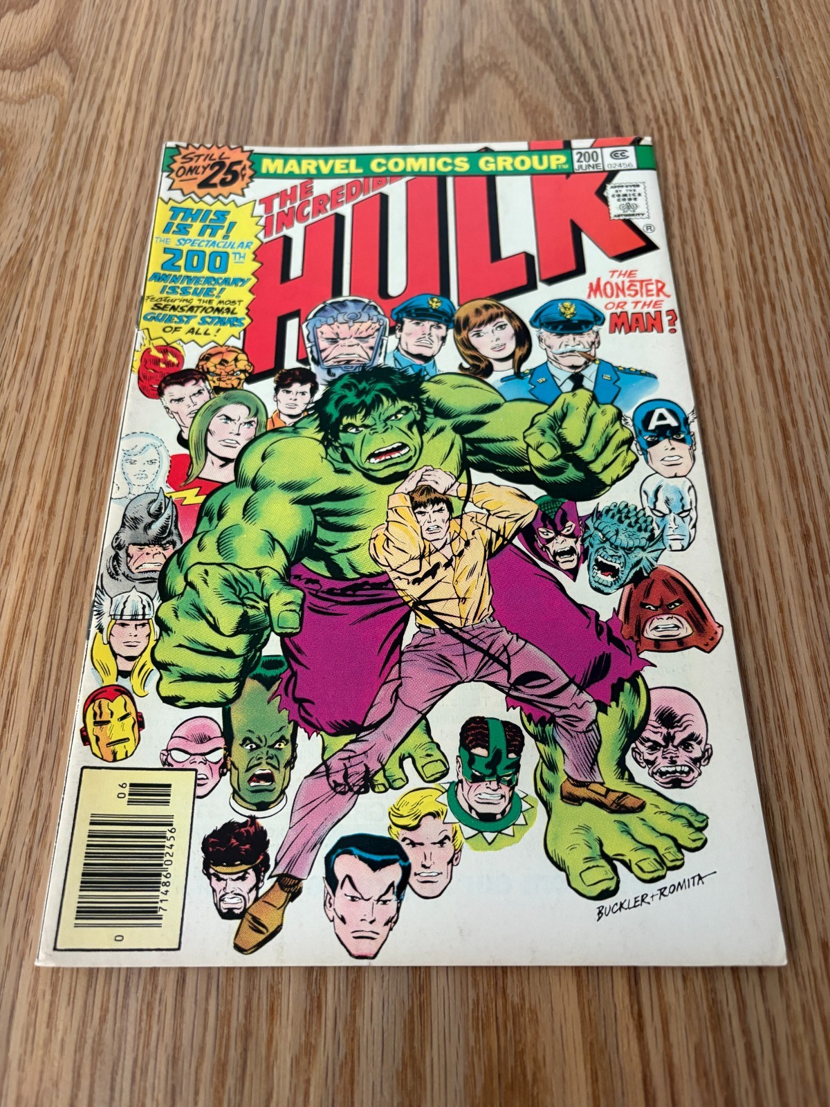 Incredible Hulk  200  VF/NM  9.0  High Grade  Doc Samson.  SHIELD  Marvel  1976