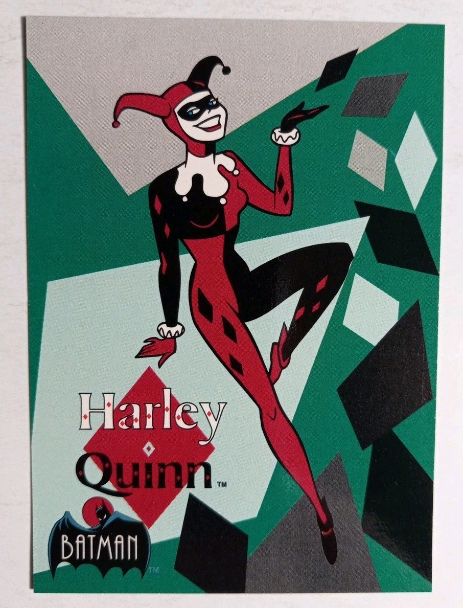 1993 Topps Batman Animated Series #36 Harley Quinn Rookie Card 