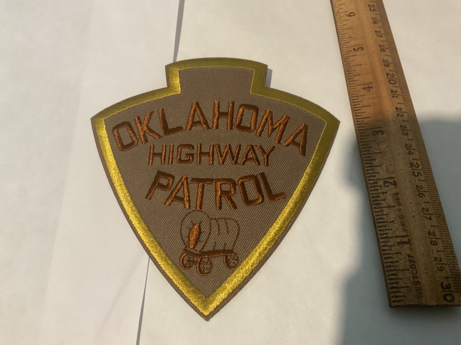 Oklahoma Highway Patrol collectable Patch New and Full Size