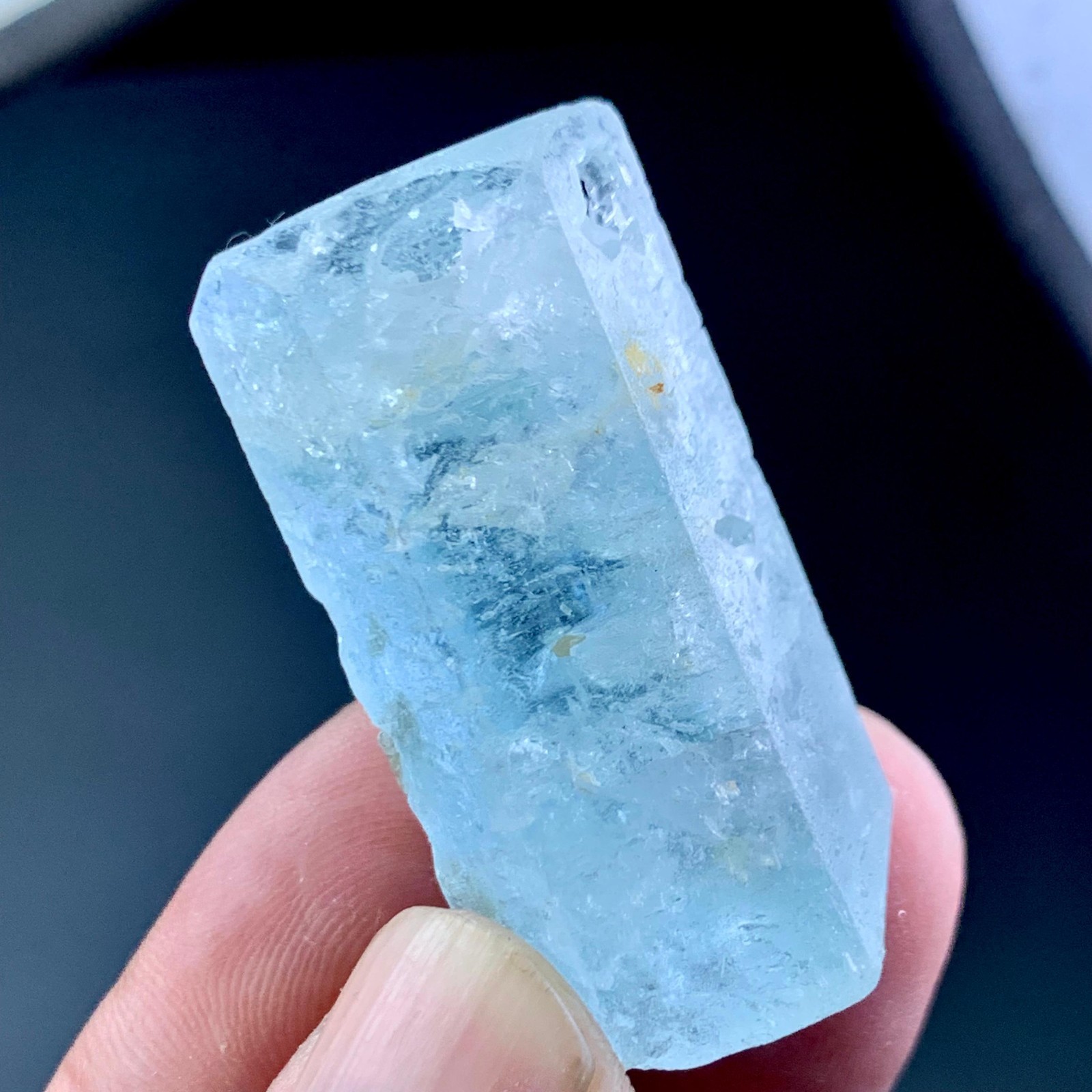 146 CT Natural Terminated Aquamarine Crystal From Skardu Pakistan