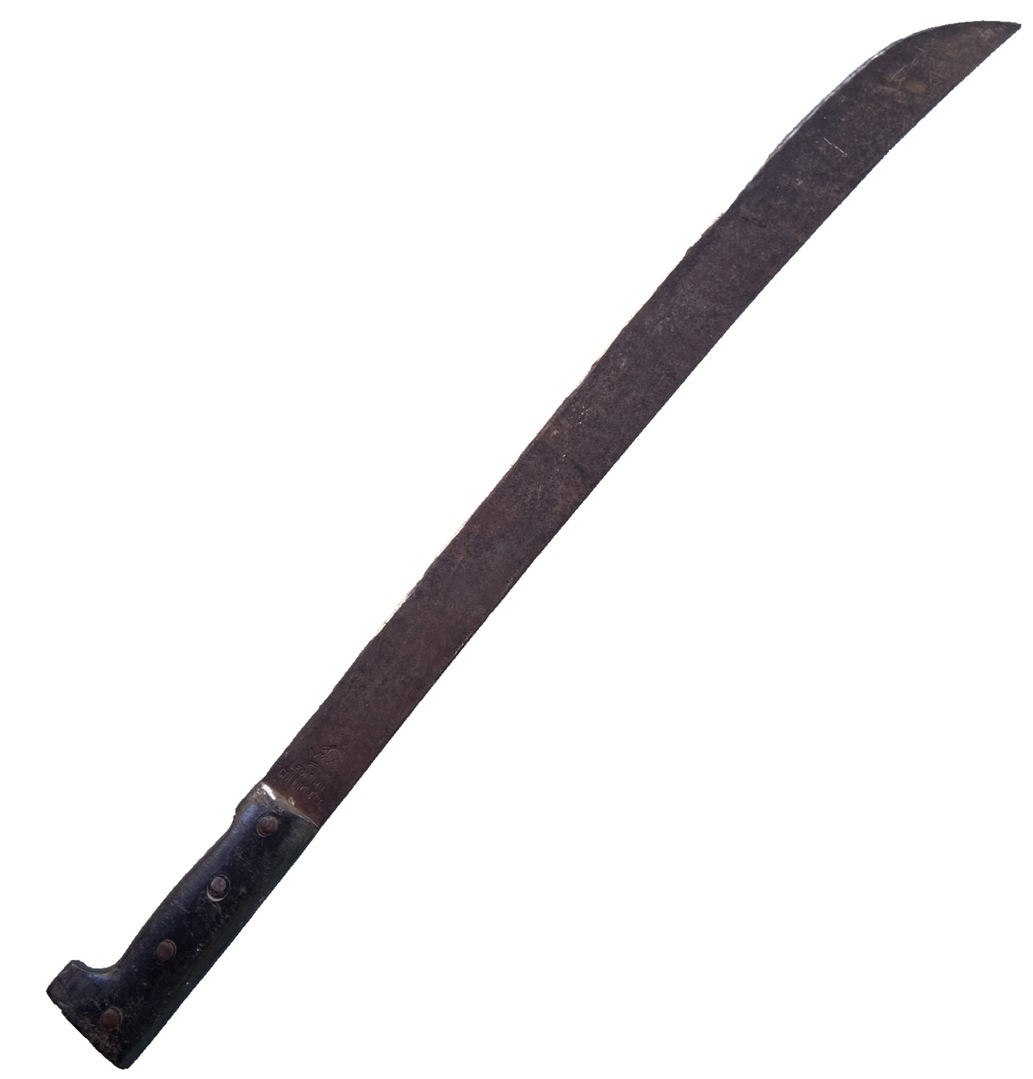 Vintage Vietnam Era Legitimus Collins & Co Machette Steel 31” Long War Battle