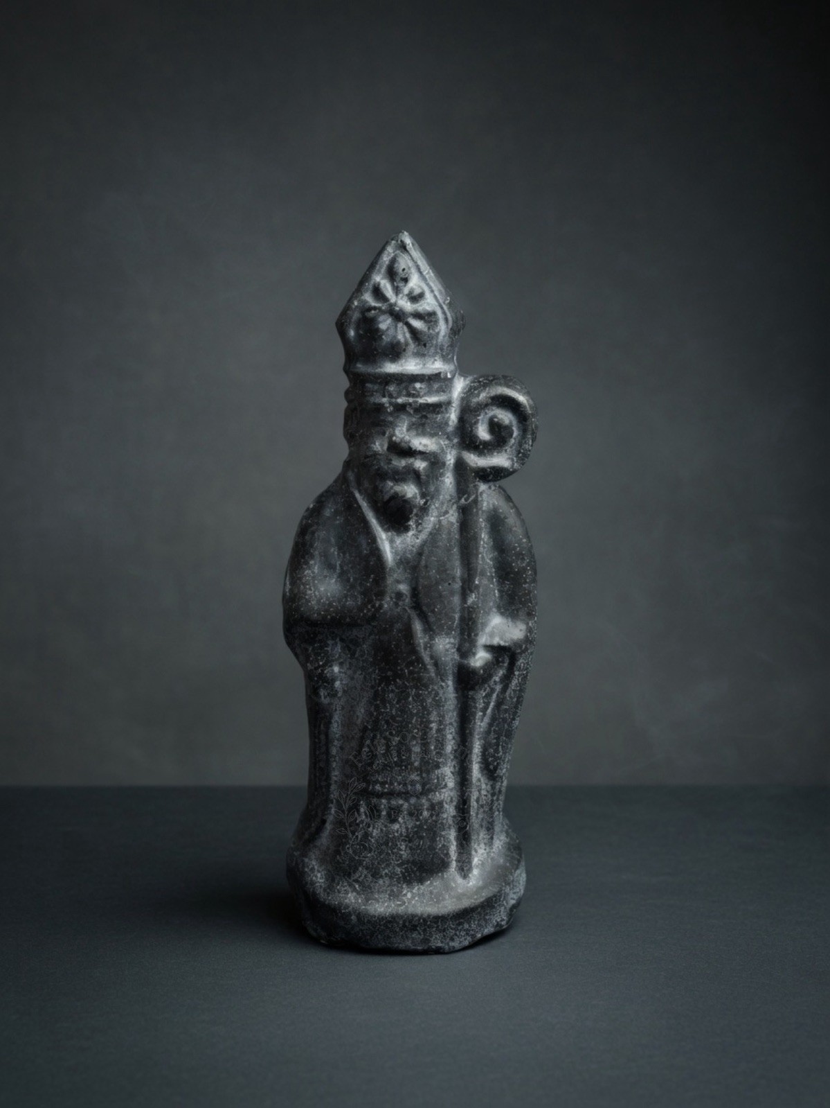 Handmade Dark Relic St Nick Figurine 3.5