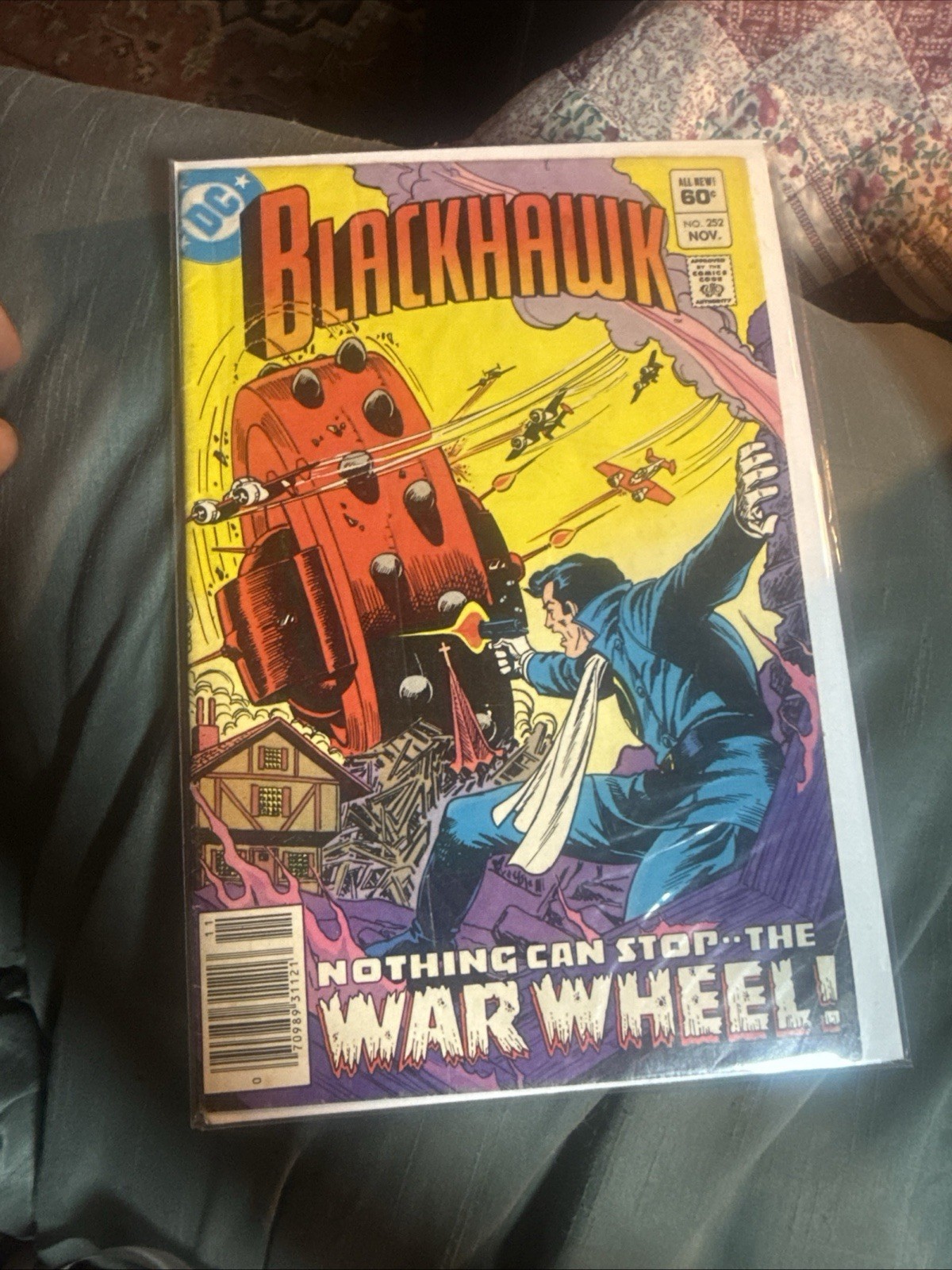 Blackhawk Nothing Can Stop The War Wheel #252  DC Comics 1982