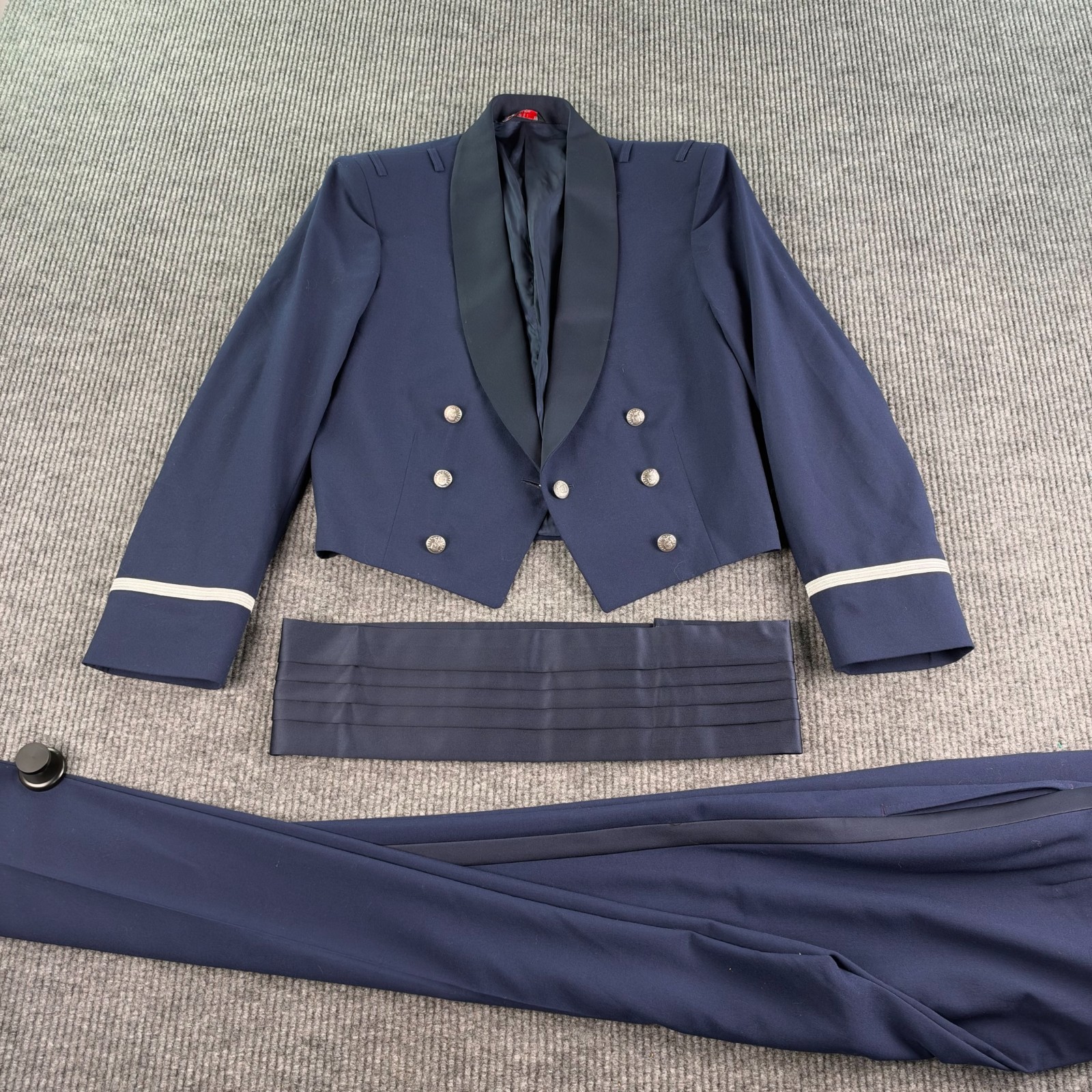 Vintage 1988 USAF Air Force Dress Uniform 42R 34x31.5 Patriot Jacket Pants