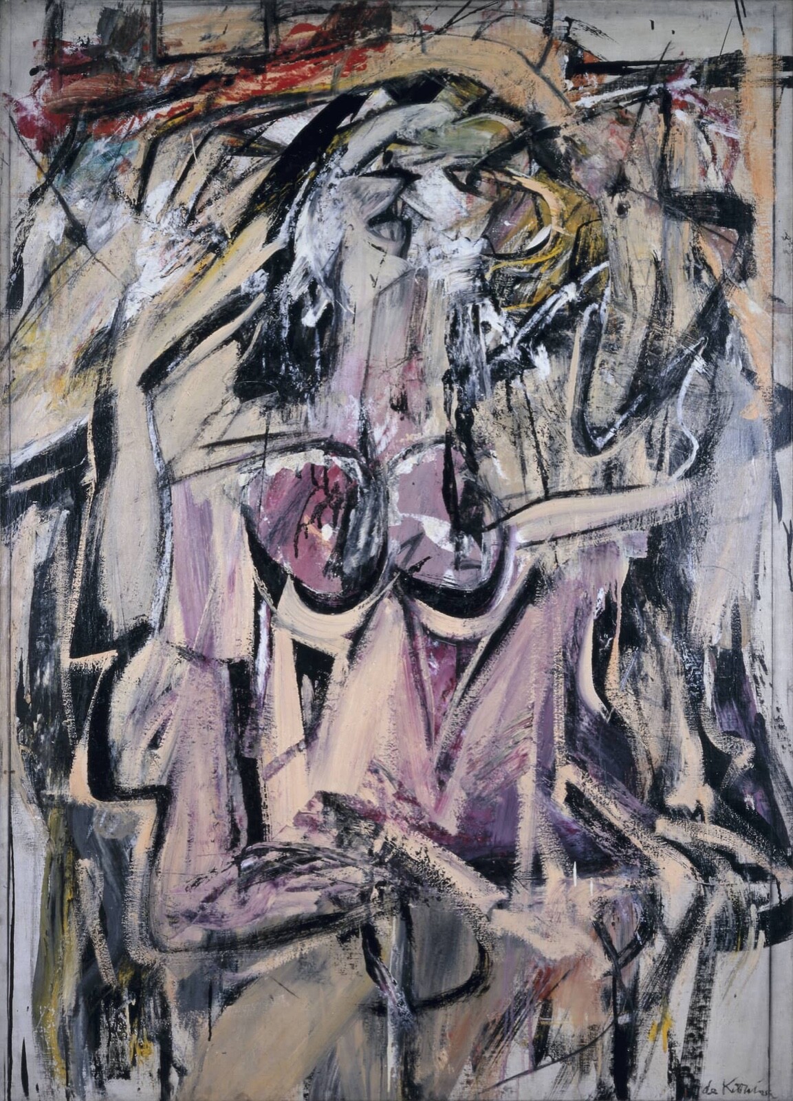 Willem de Kooning : Woman : 1949-50 : Archival Quality Art Print 