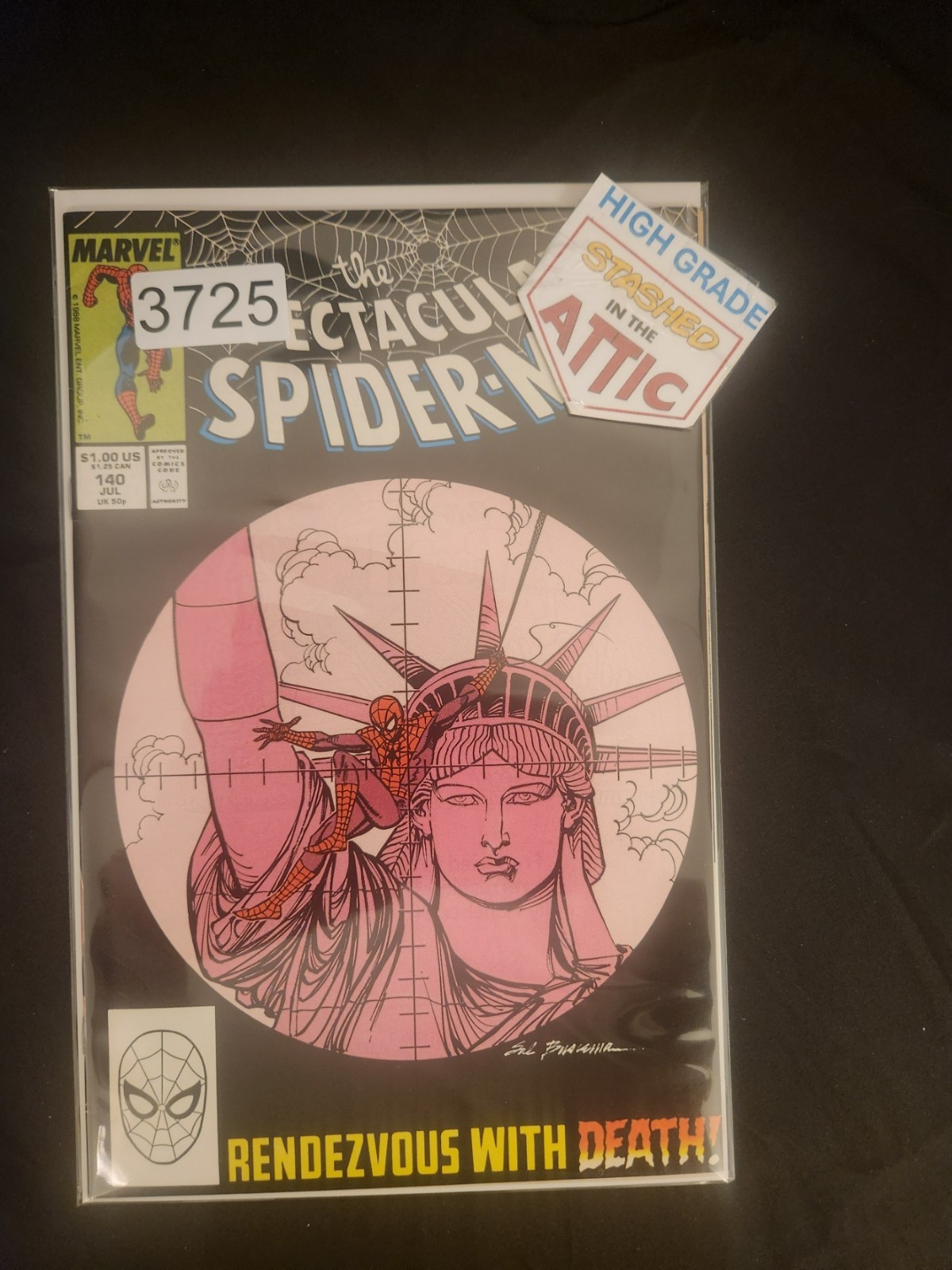The Spectacular Spider-Man #140 (Marvel Comics July 1988) - 3725