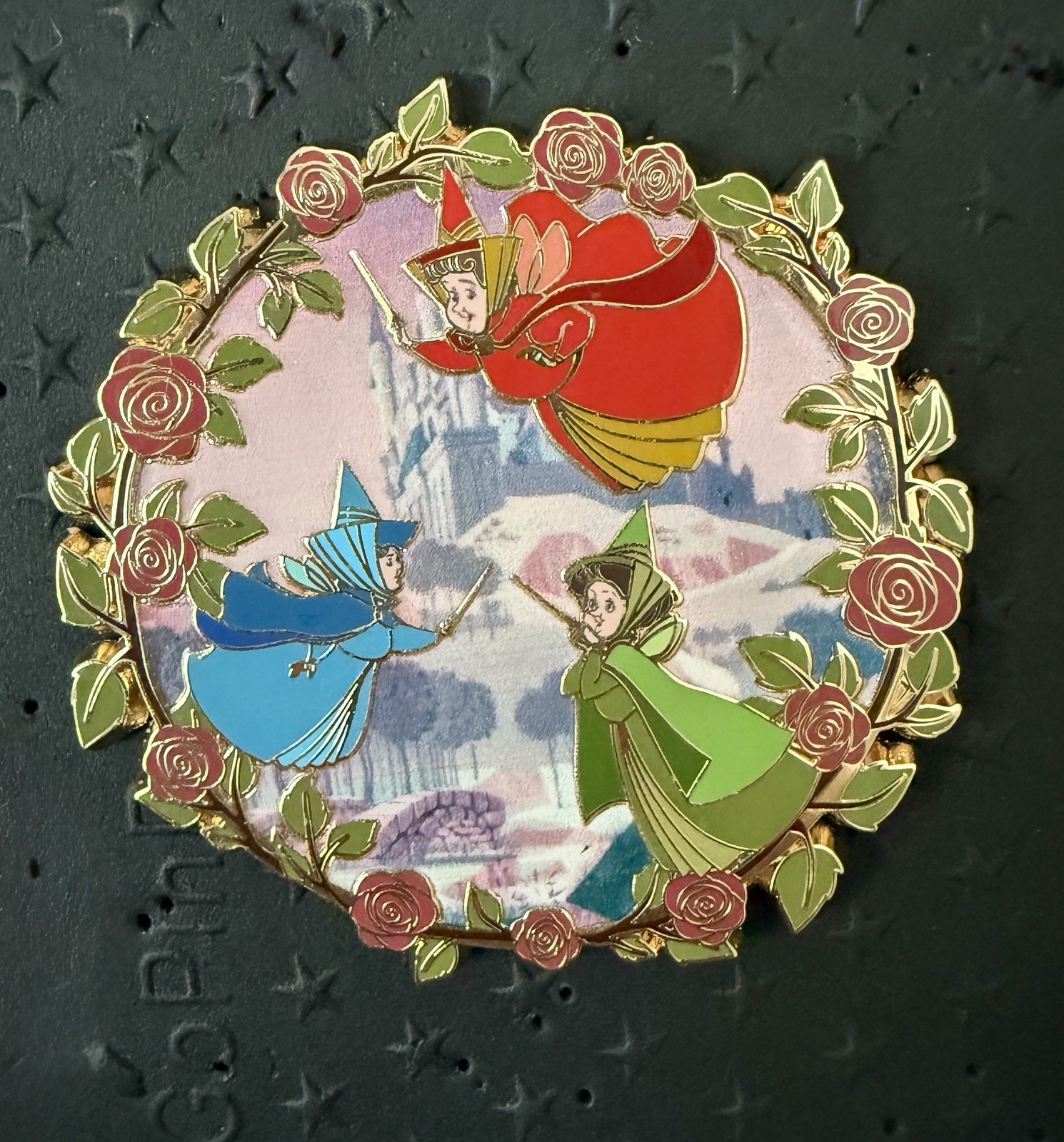 Disney PALM Princess Sidekicks Once Upon a Royal Realm Pin - 3 Fairies CHASER