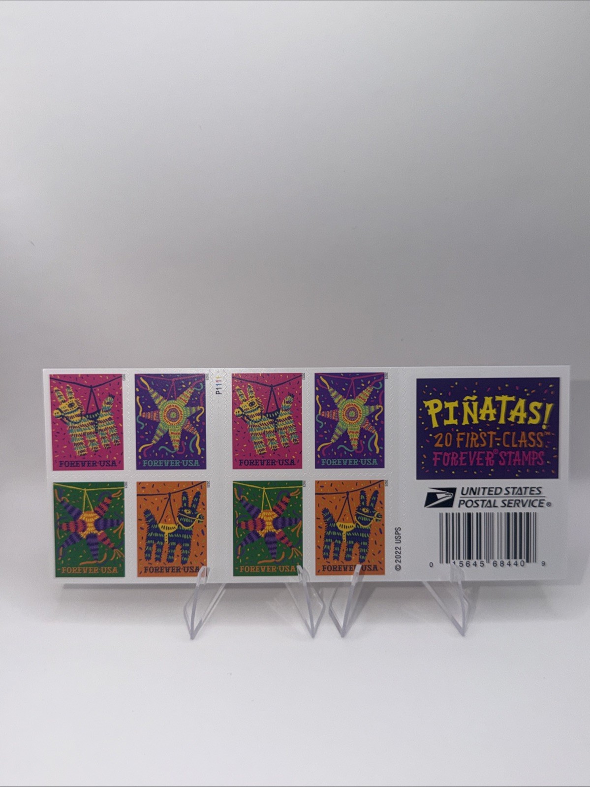 2023 USPS Forever Stamp Piñatas Sheet of 20 Collectible Stamps