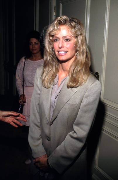 Farrah Fawcett 1990 Actor Celebrity Music Historic Old Photo 5