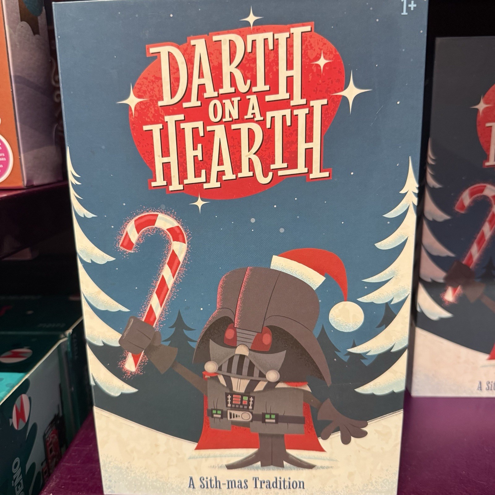 Disney Parks 2026 Christmas Holiday Star Wars Santa Darry Vader Plush Toy New