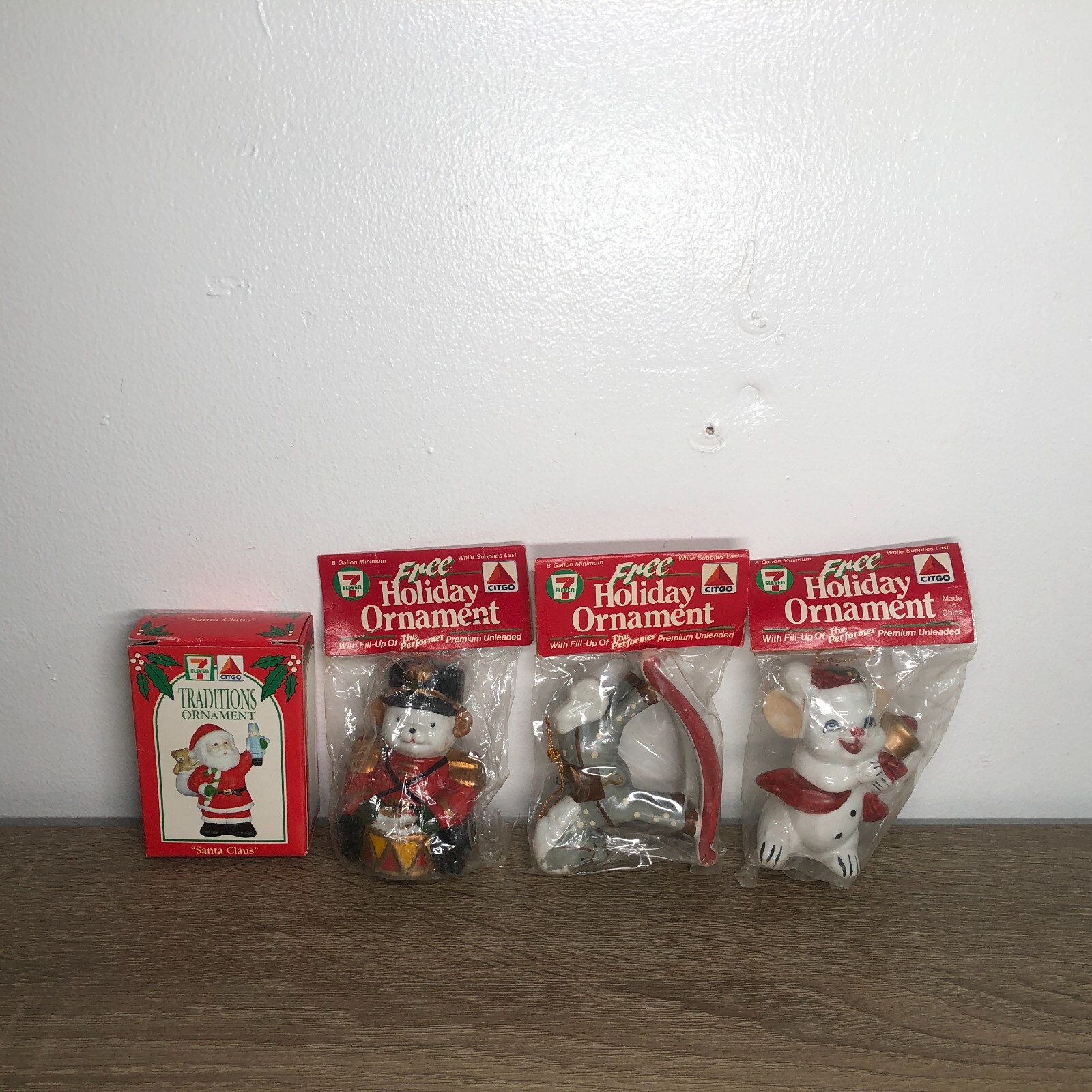 7 Eleven Citgo Traditions Ornament Free Holiday Ornament Santa Clause Vintage 4