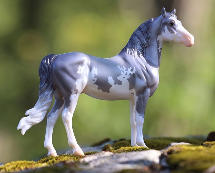 BREYER SYLVAN  FREEDOM SERIES MORGAN, GREY & PEARLY WHITE SABINO PINTO  9