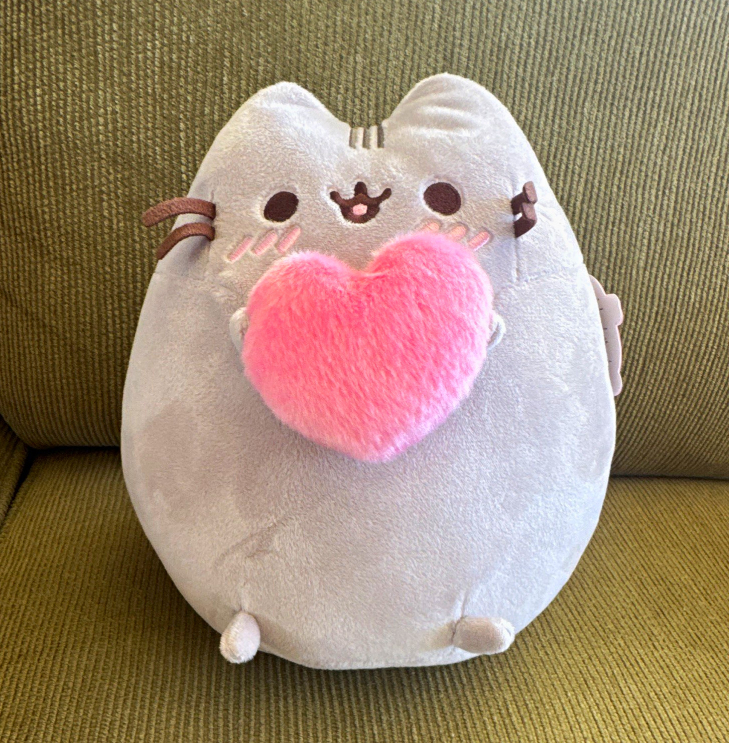 Aurora Pusheen The Cat Plush with Heart UK Exclusive 9”