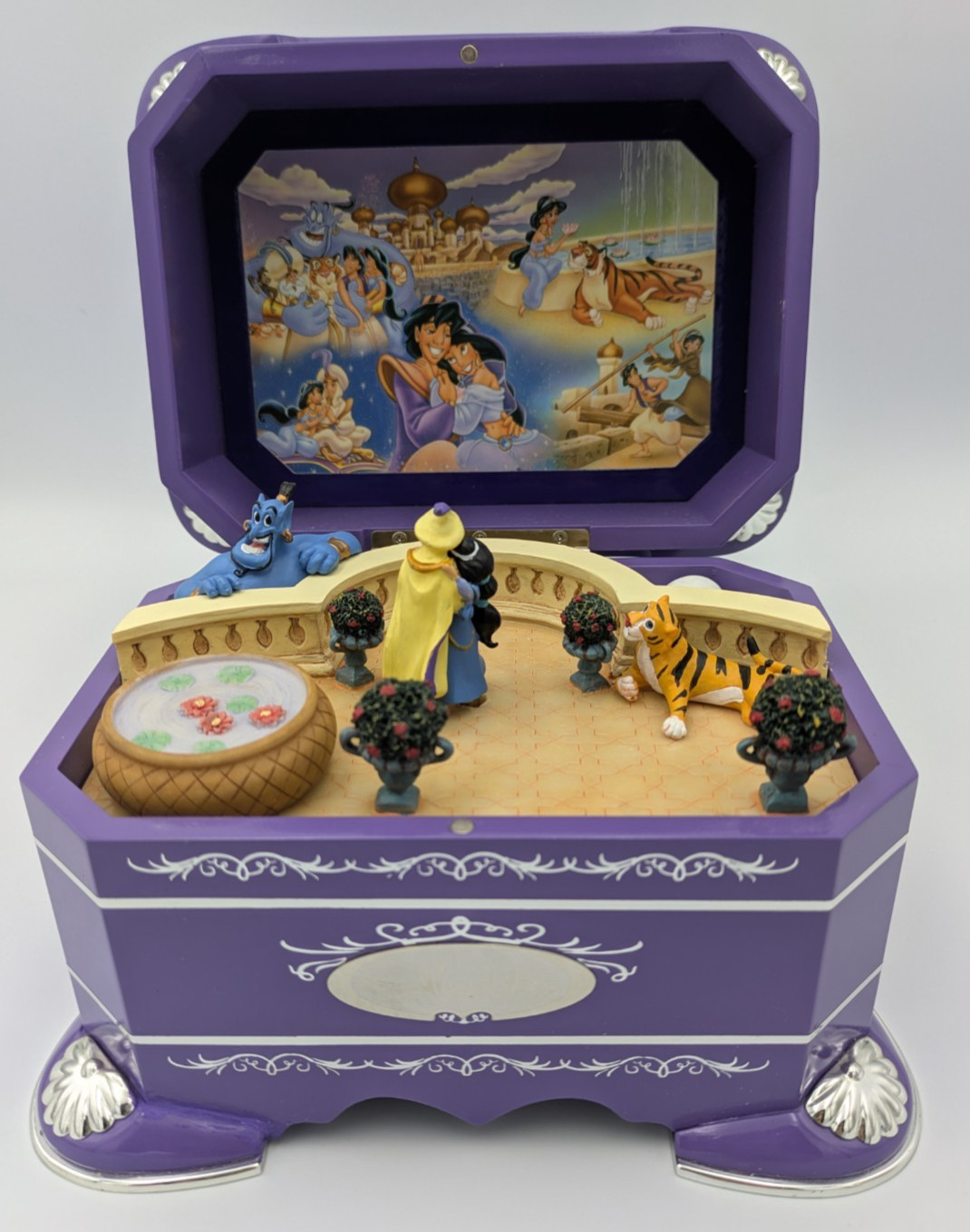 Disney Aladdin Jasmine's Dance Ever After Music Box Collection 6th Release RARE