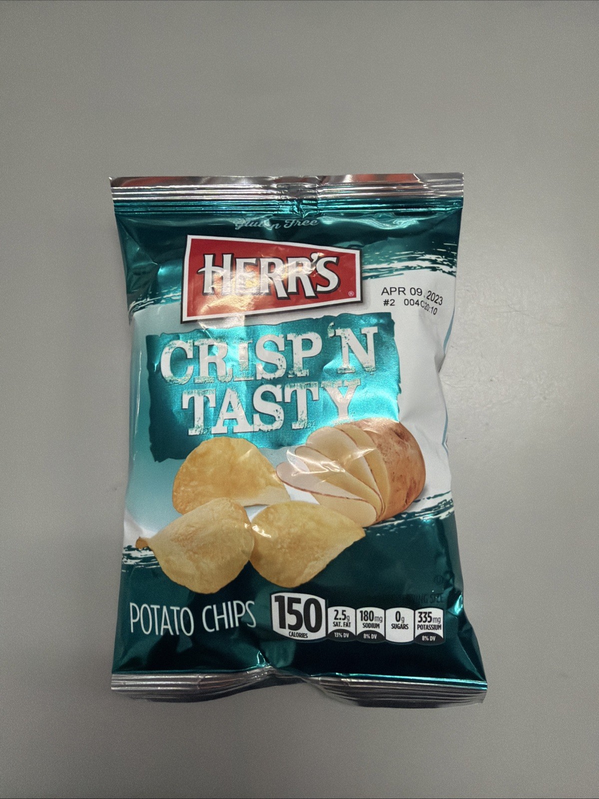 Herrs Factory Sealed Empty Bag Potato Chips