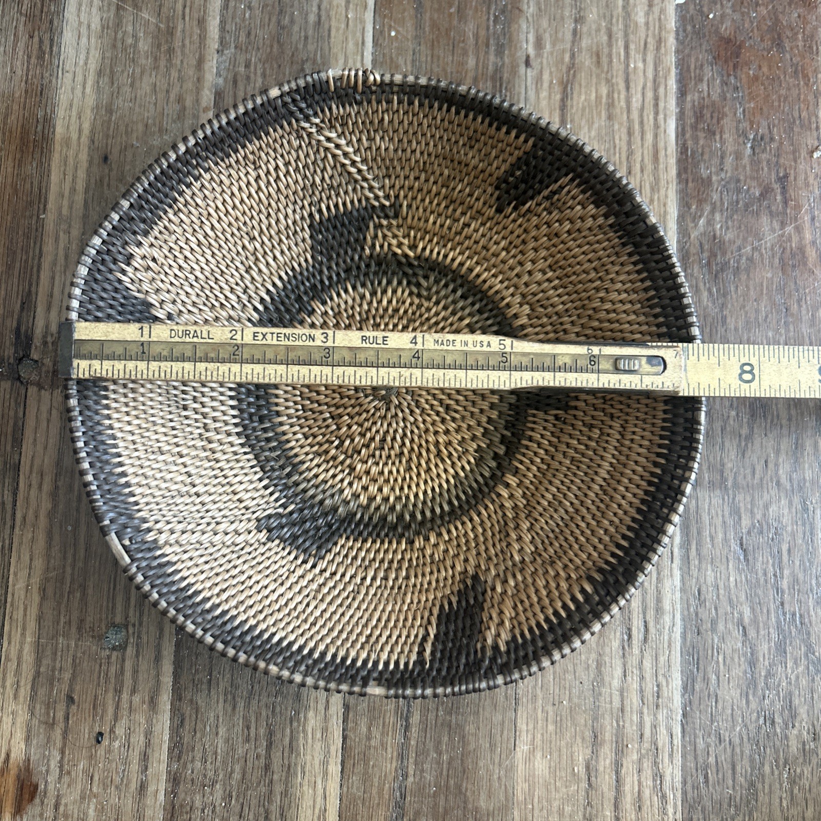 Native American Hand Woven Basket From The Pima, Tohono O odhan Or Apache Tradin