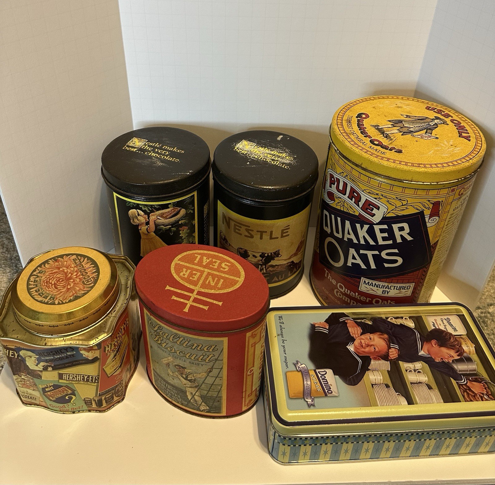 Vintage 1988-1995 Collectible Varied Product Cans