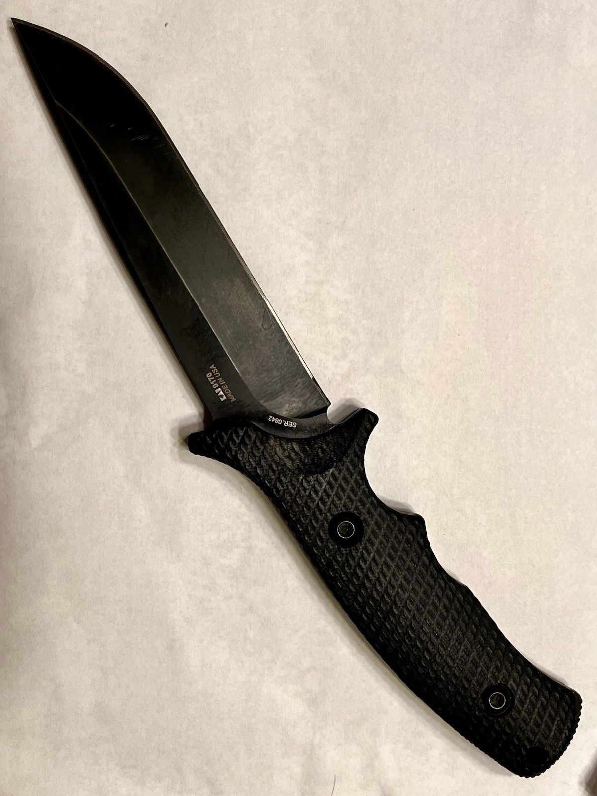 DISCONTINUED ZT 0170 Zero Tolerance fixed Blade