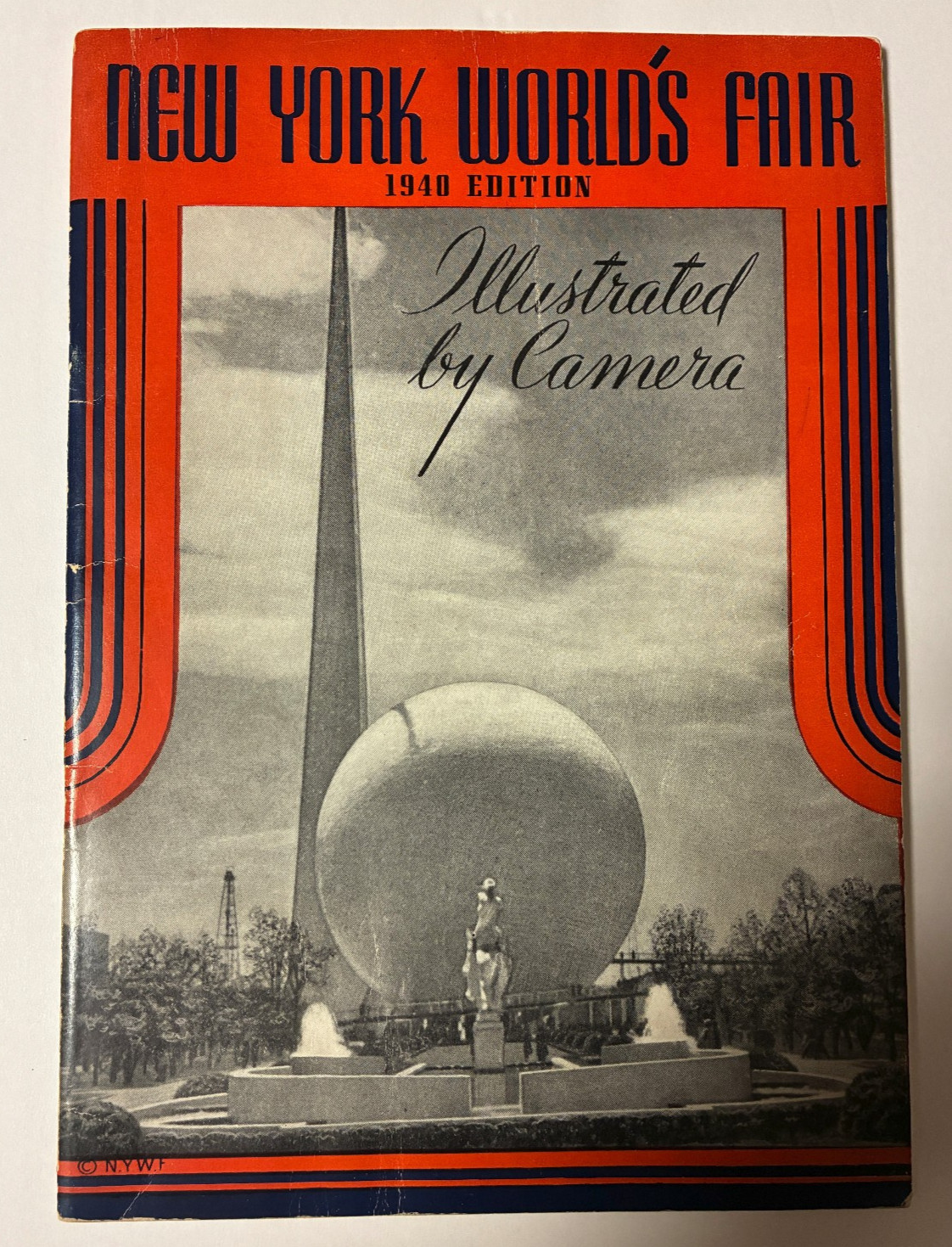 1940 New York World’s Fair Illustrated by Camera Photo Souvenir Book - Rare