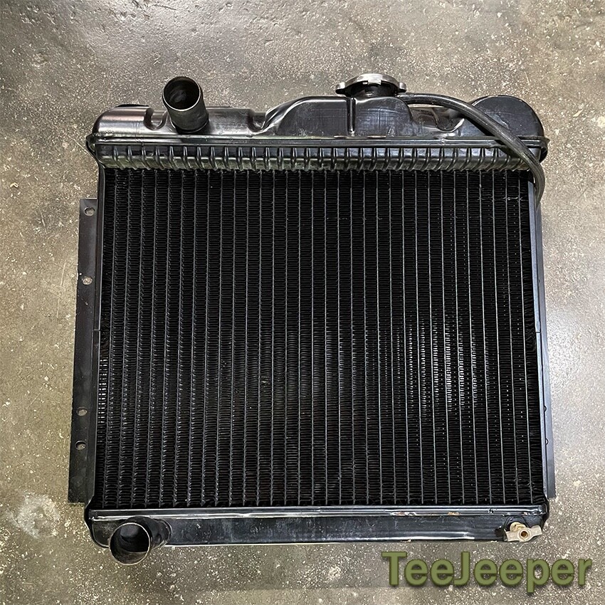 NOS Radiator Original Jeep Willys CJ3A CJ3B 943592