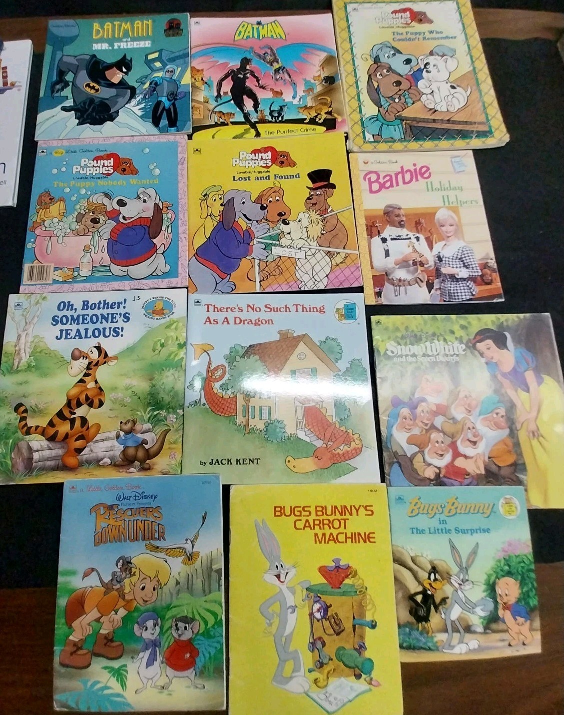 Vintage Golden Books And More Softcover Lot Of 12