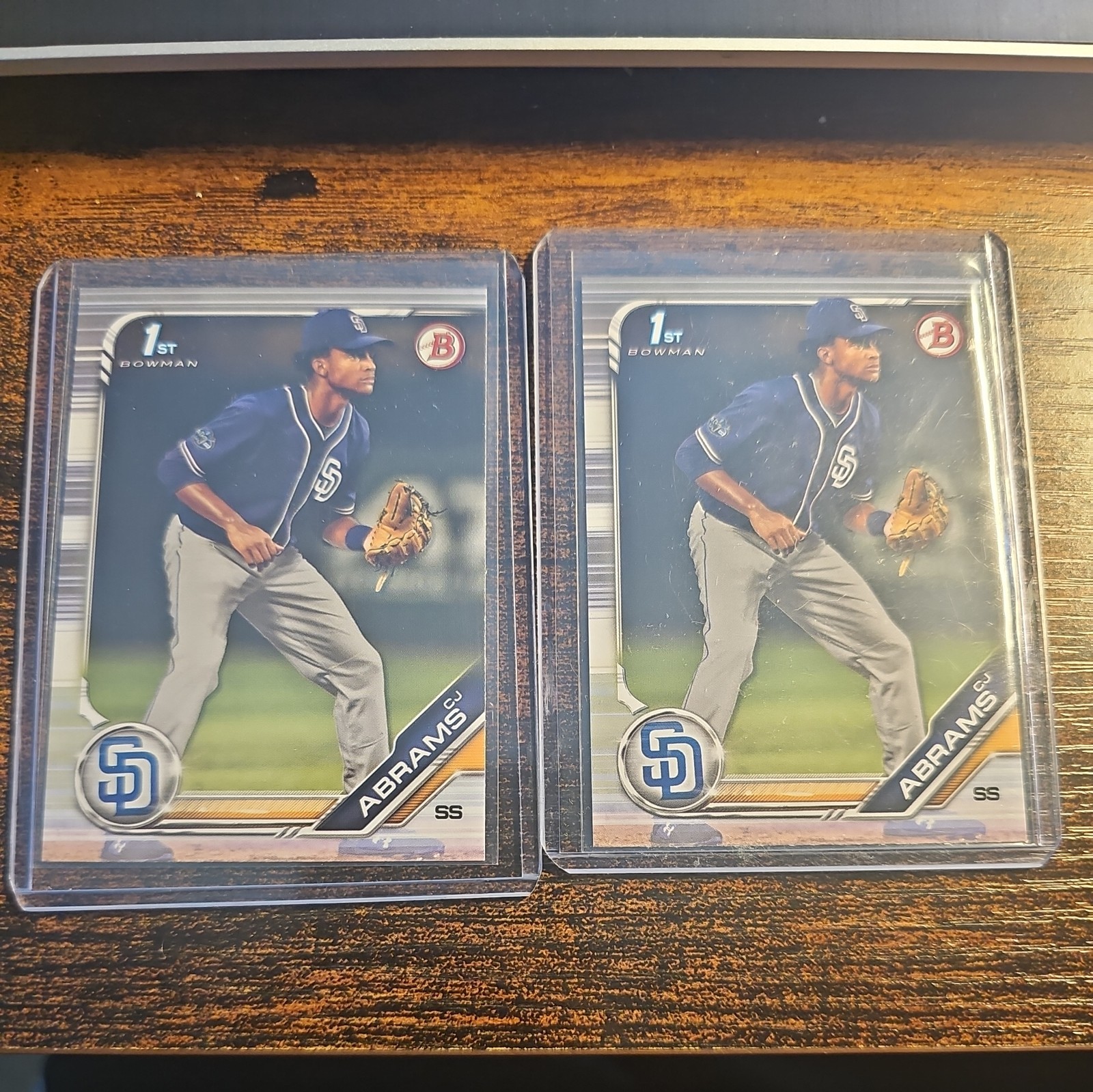 2019 Bowman Draft CJ Abrams RC Rookie 1st Bowman  #BD-85 (2)