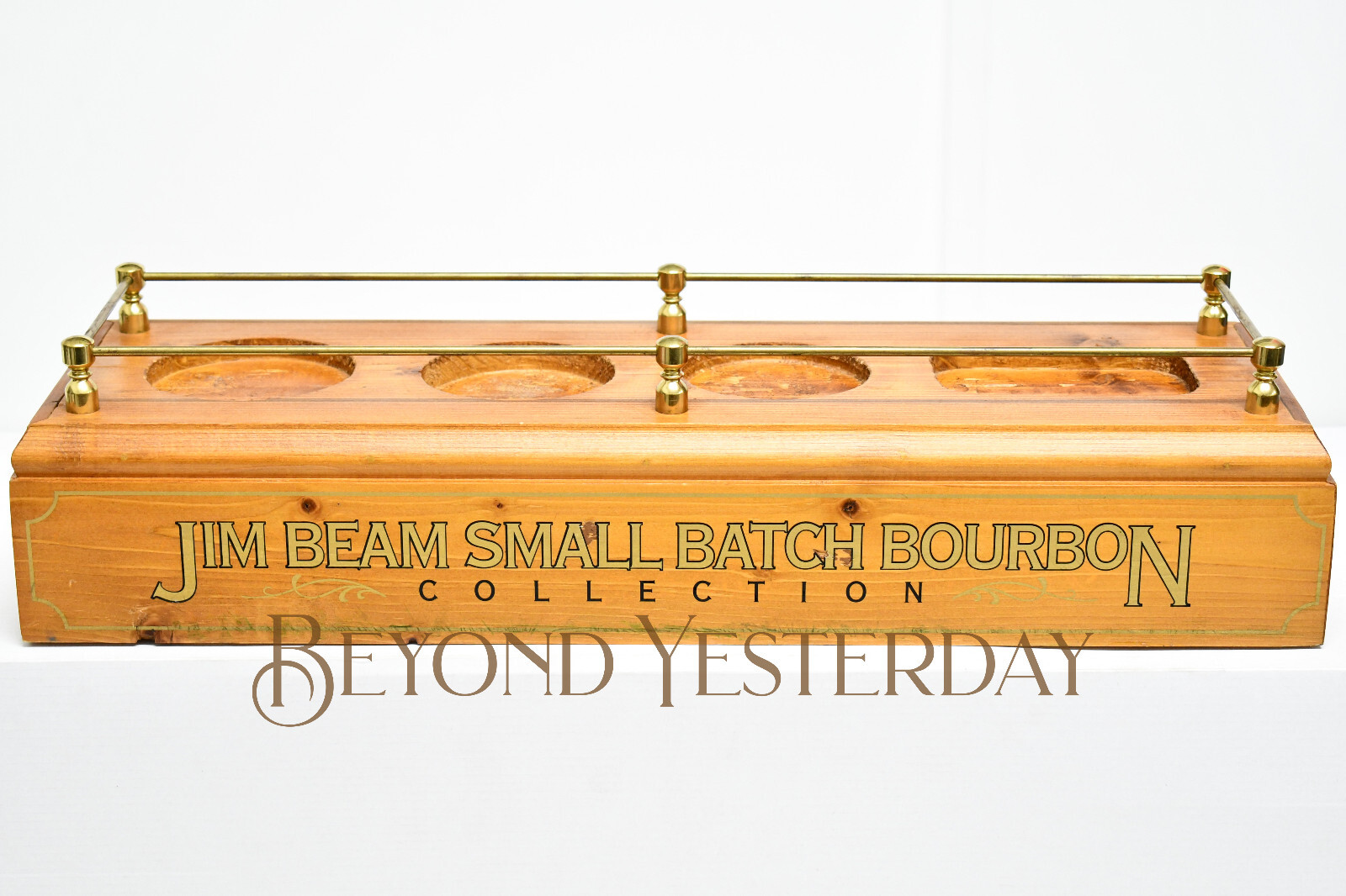 RARE: VINTAGE JIM BEAM SMALL BATCH BOURBON COLLECTION SHOP DISPLAY STAND PLINTH