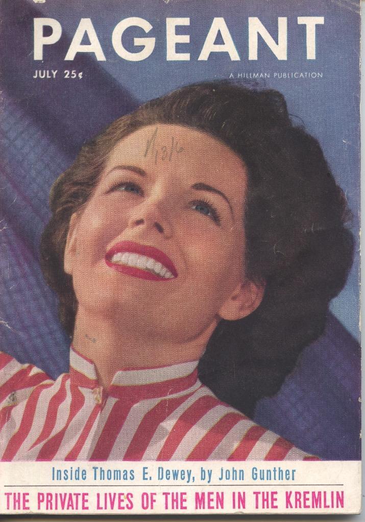 PAGEANT MAGAZINE: VOL3   No 6  JULY 1947 A NOSTALGIA TREASURE CHEST: REF, PAG36