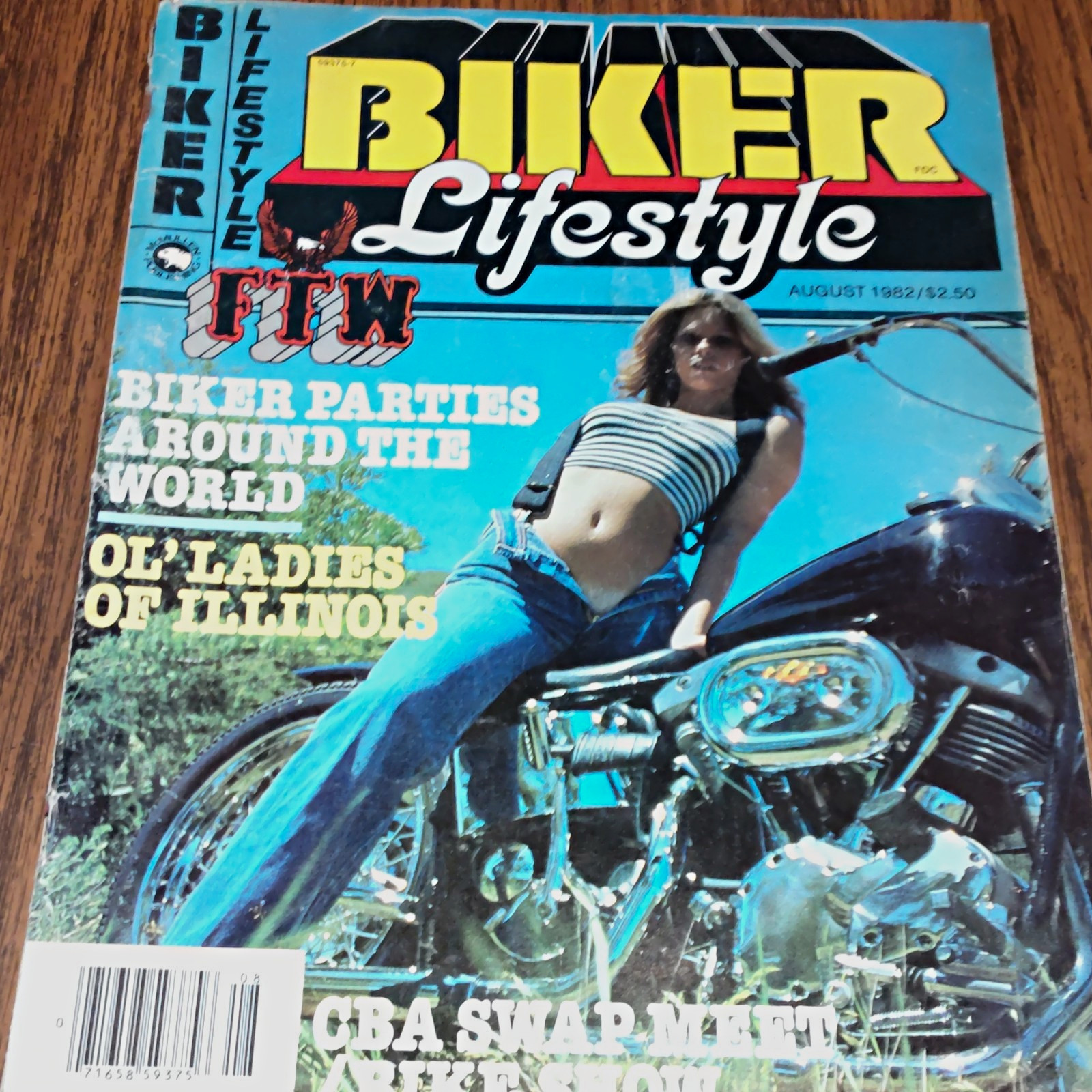 Vintage Biker Lifestyle Magazine Lot 5 Issues Aug/Sep 1982 Mar 1984 Oct 1985