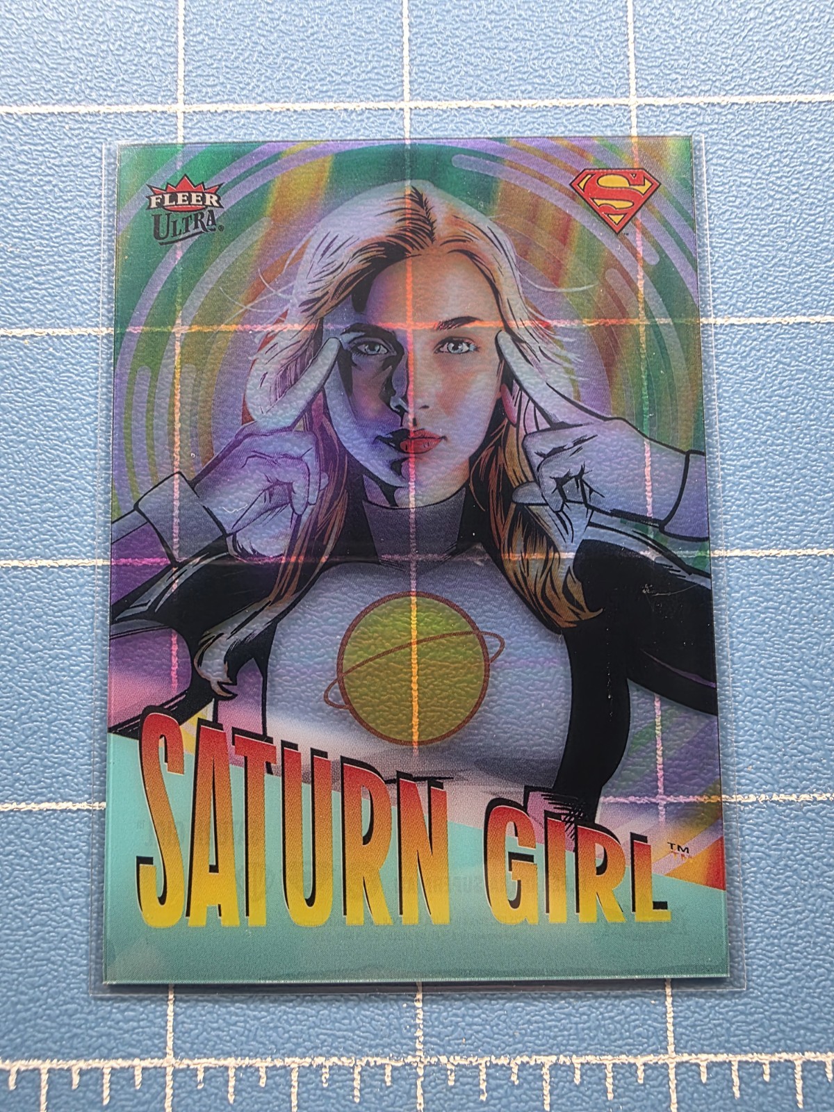2026 Fleer Ultra Superman - Saturn Girl R-31 - \'95 Retro - Acetate Insert