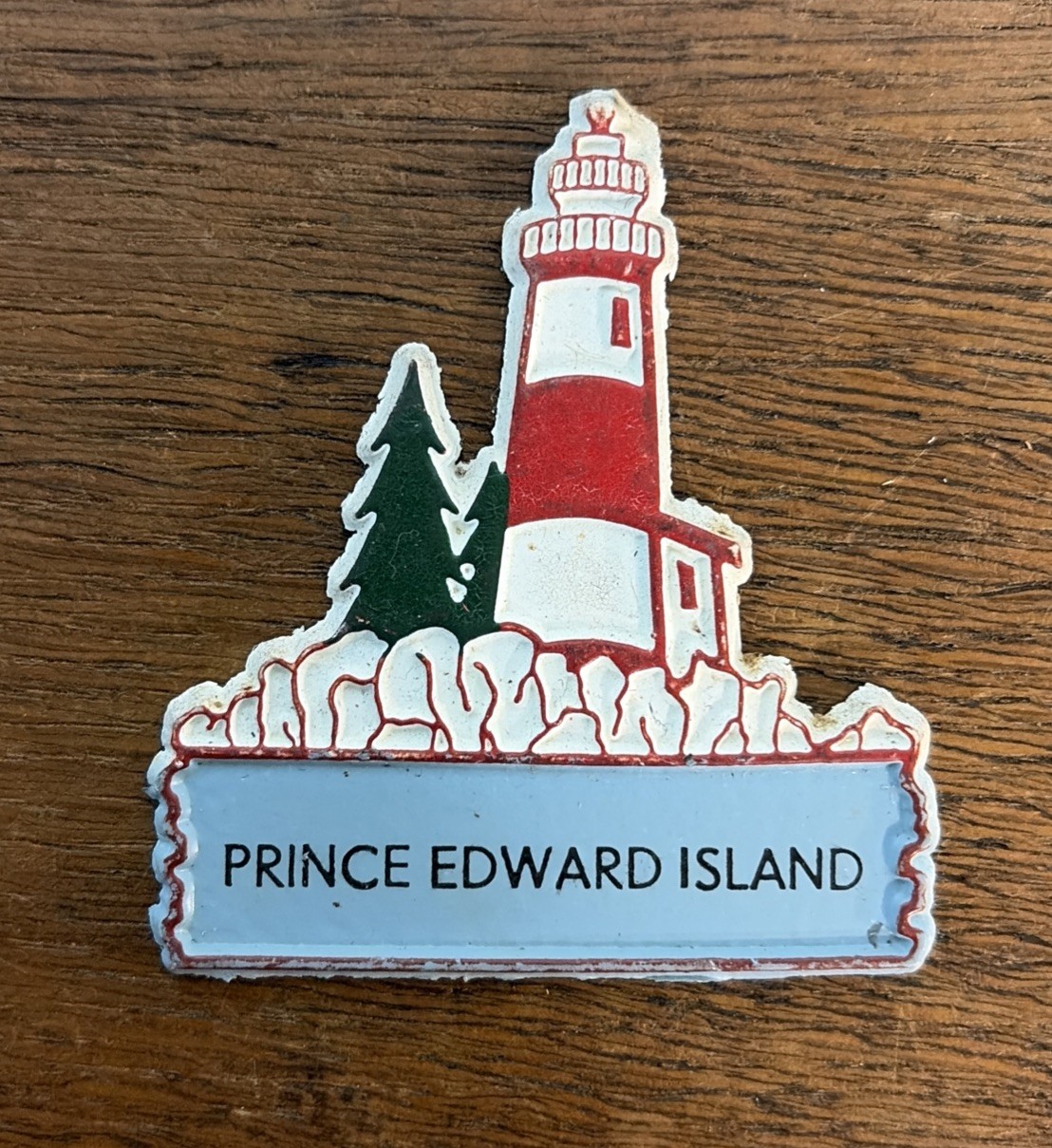Vintage Prince Edward Island Refrigerator Magnet Travel Souvenir