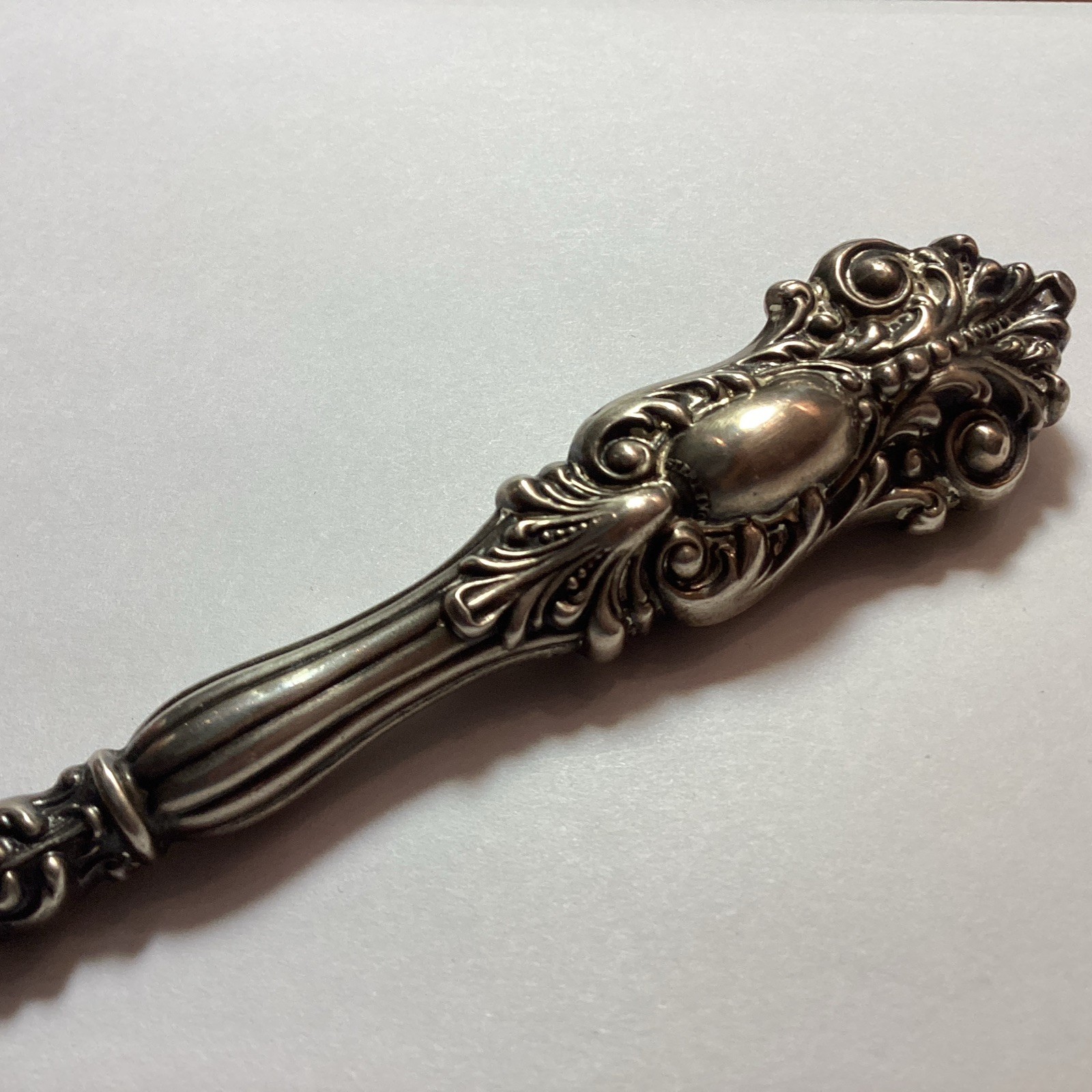 sterling silver antique letter opener 7 1/2”1890’s