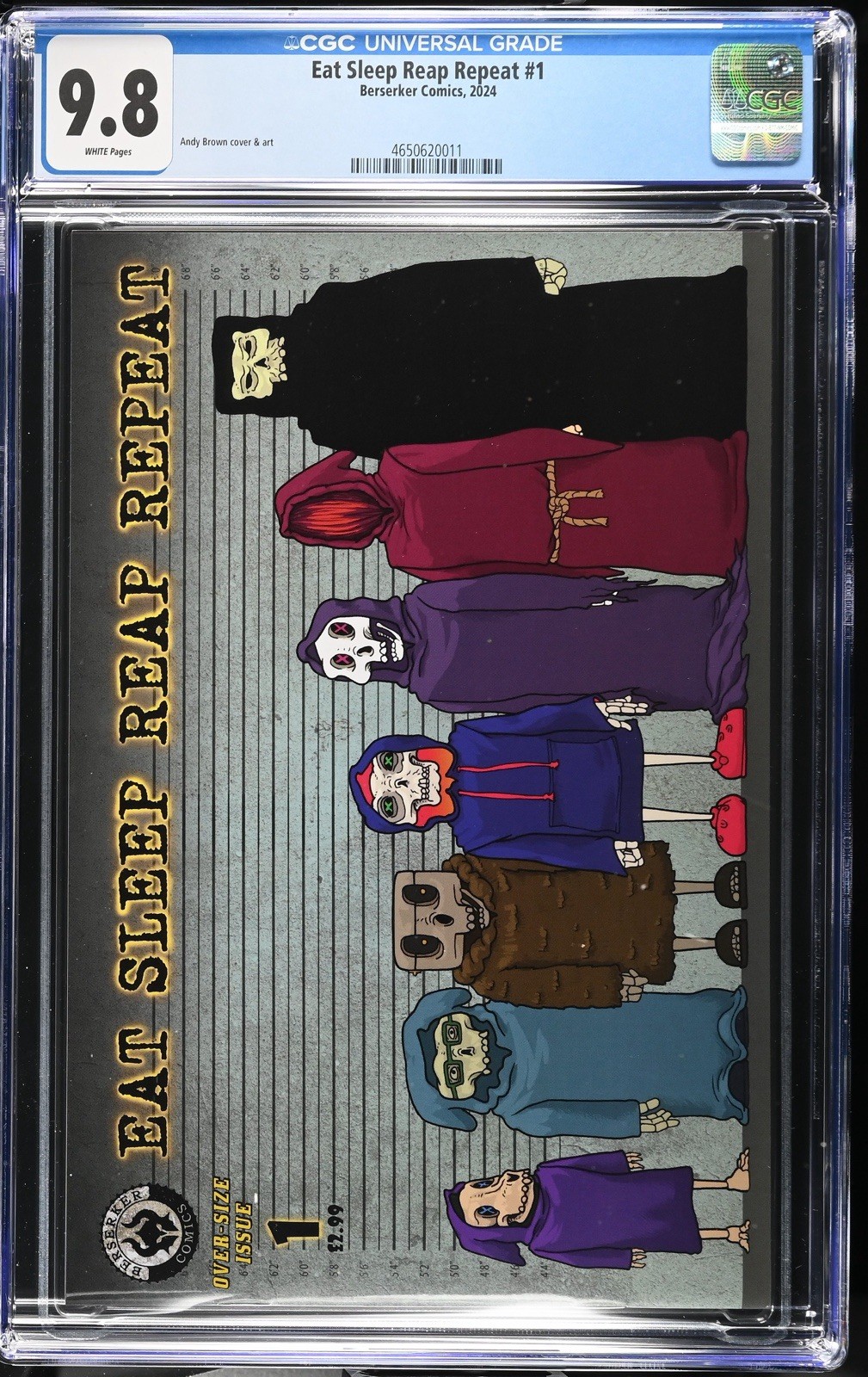 Eat Sleep Reap Repeat #1A CGC 9.8
