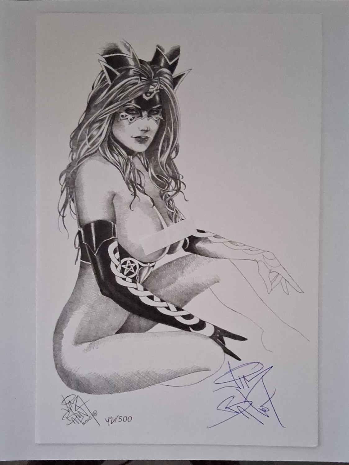 2010 Jim Balent's - TAROT: Witch of the Black Rose Signed Lithograph  #42/500