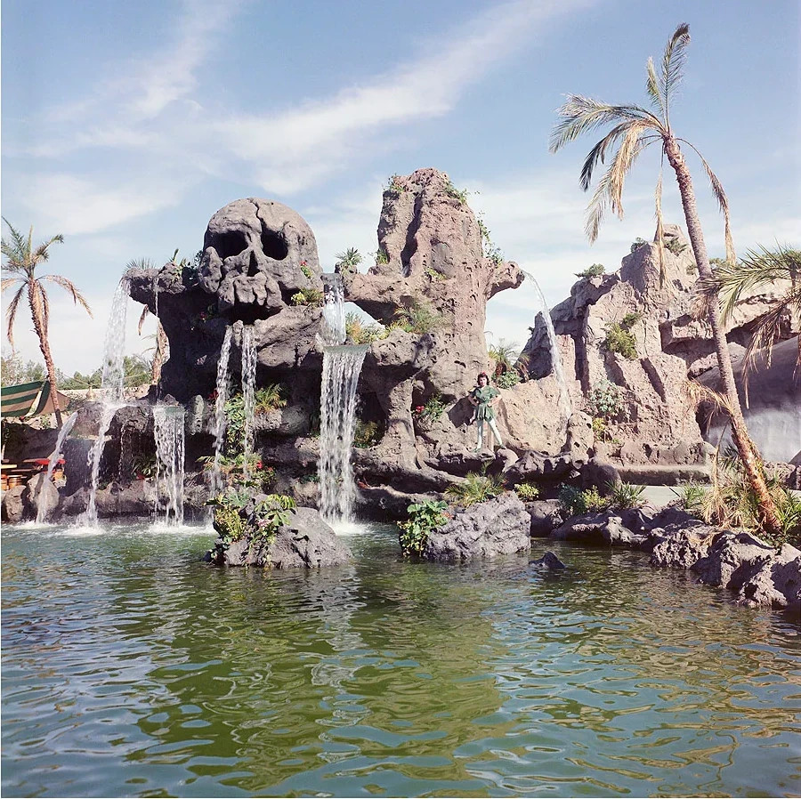 Walt Disney Archives Disneyland Skull Rock Fantasyland Photograph Annette NIB