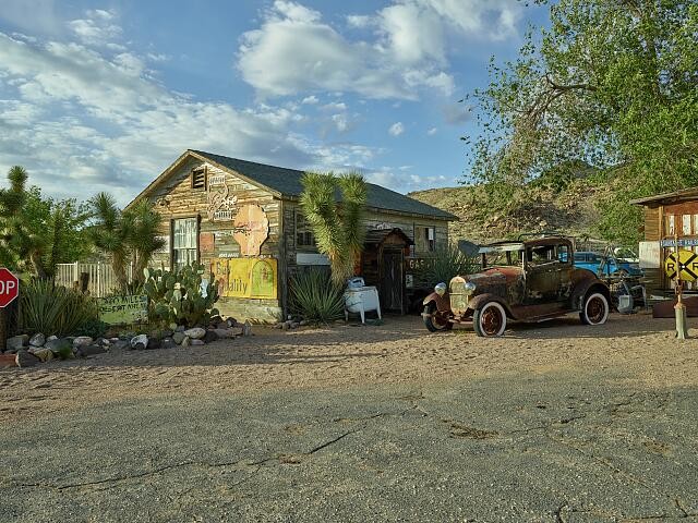 Hackberry Arizona USA 2016 Hackberry General Store Route 66 Vintage Car