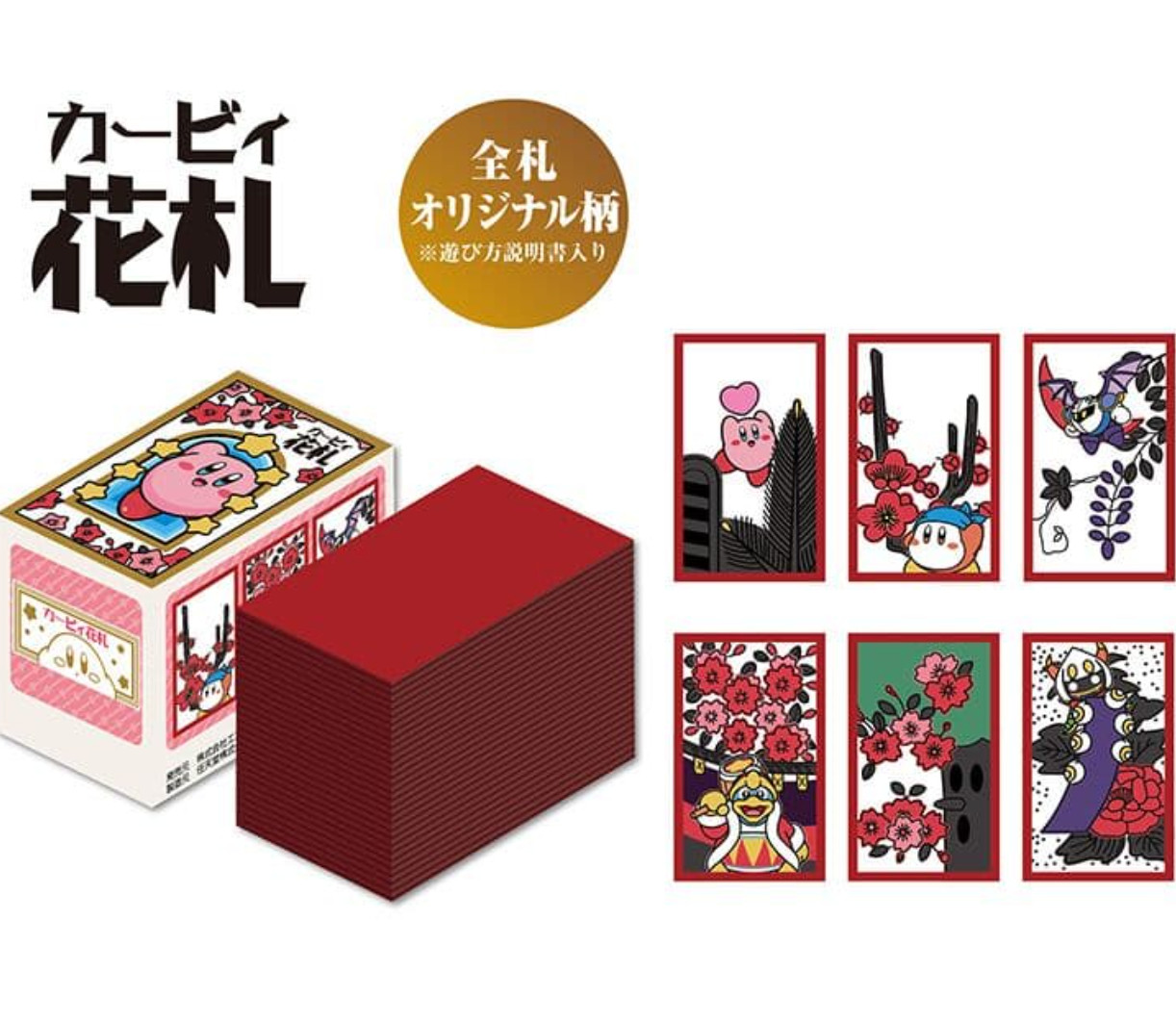 Nintendo Kirby Hanafuda Japanese playing cards Sealed Japan New