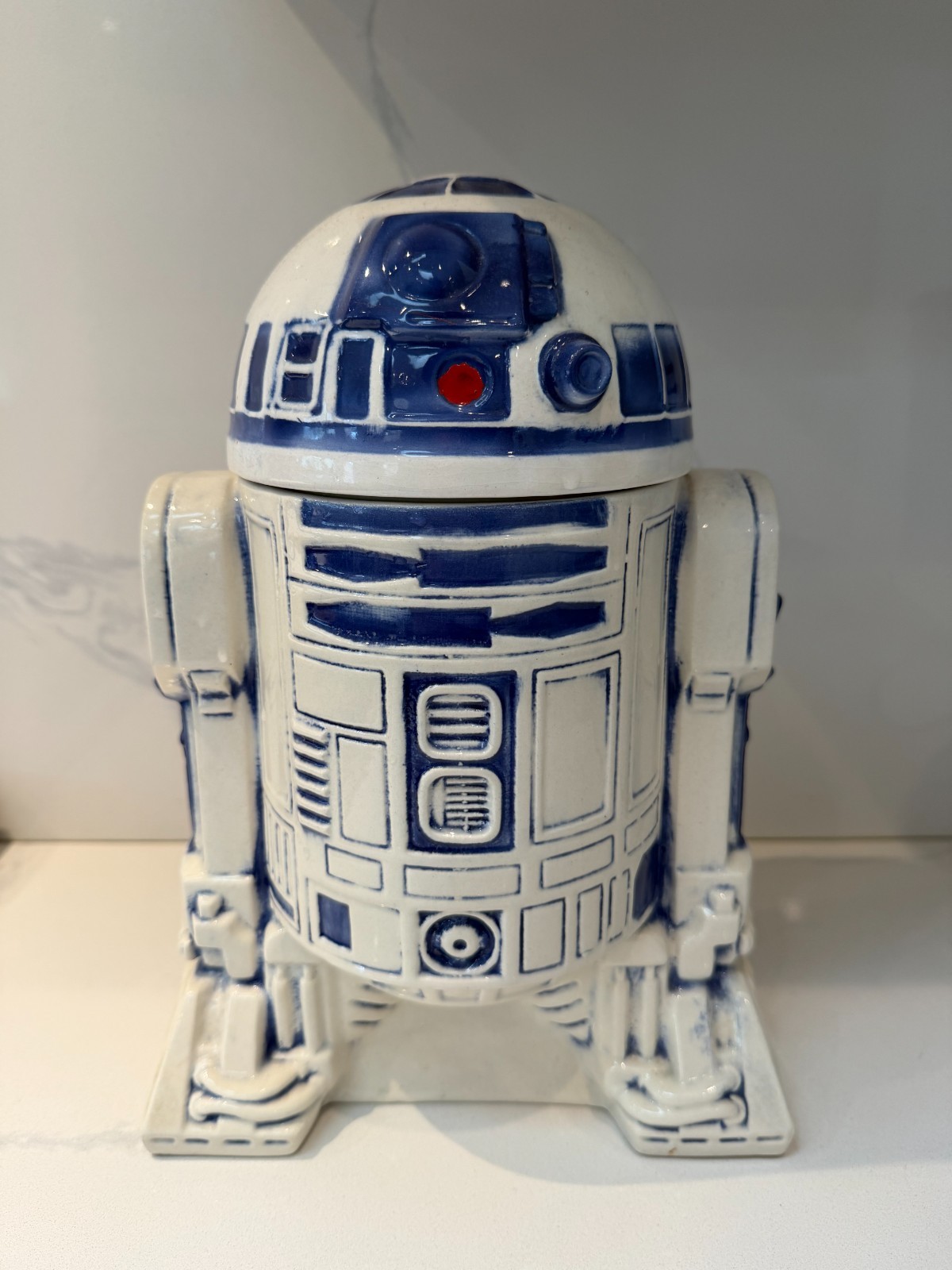 Vintage 13” Star Wars R2D2 Cookie Jar Original 1977 20th Cent Fox