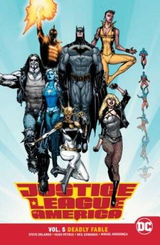 Justice League of America Vol 5: Deadly Fable - Paperback - GOOD
