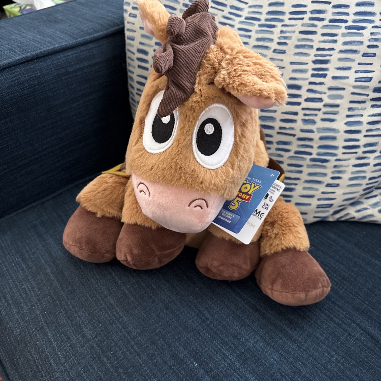 NEW Mattel Disney Toy Story 5 Bullseye Soft Stuffed Weighted Plush sold out 