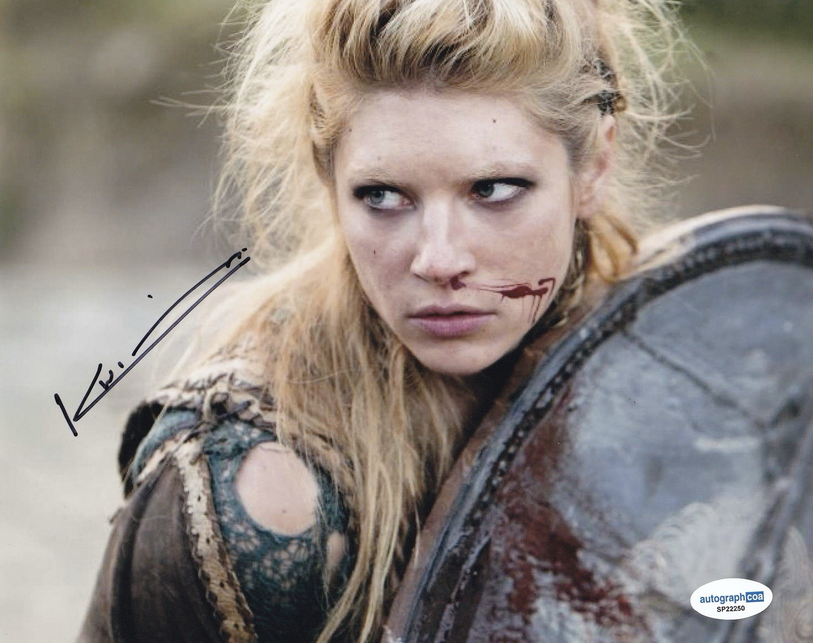 Katheryn Winnick Autograph Signed 8x10 Vikings Lagertha Photo (ACOA)
