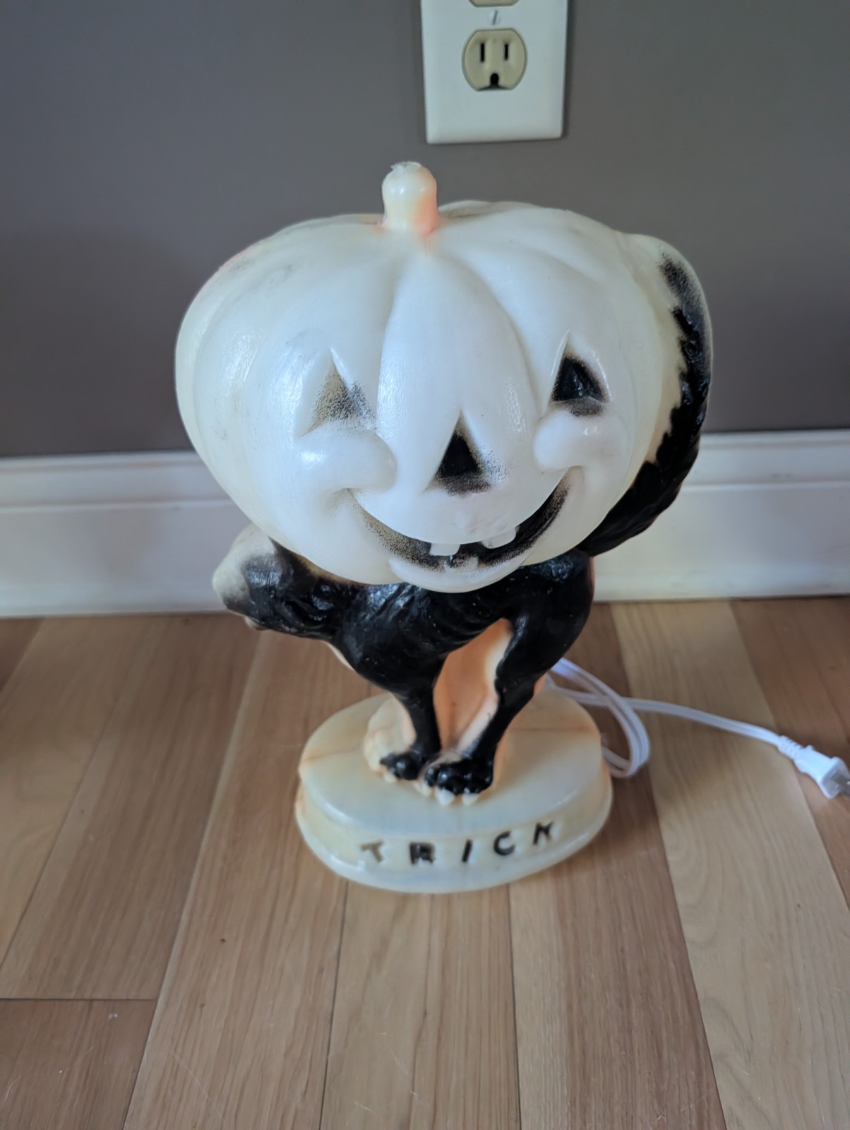Vintage Empire Halloween Black Cat Pumpkin Jack O Lantern 14\
